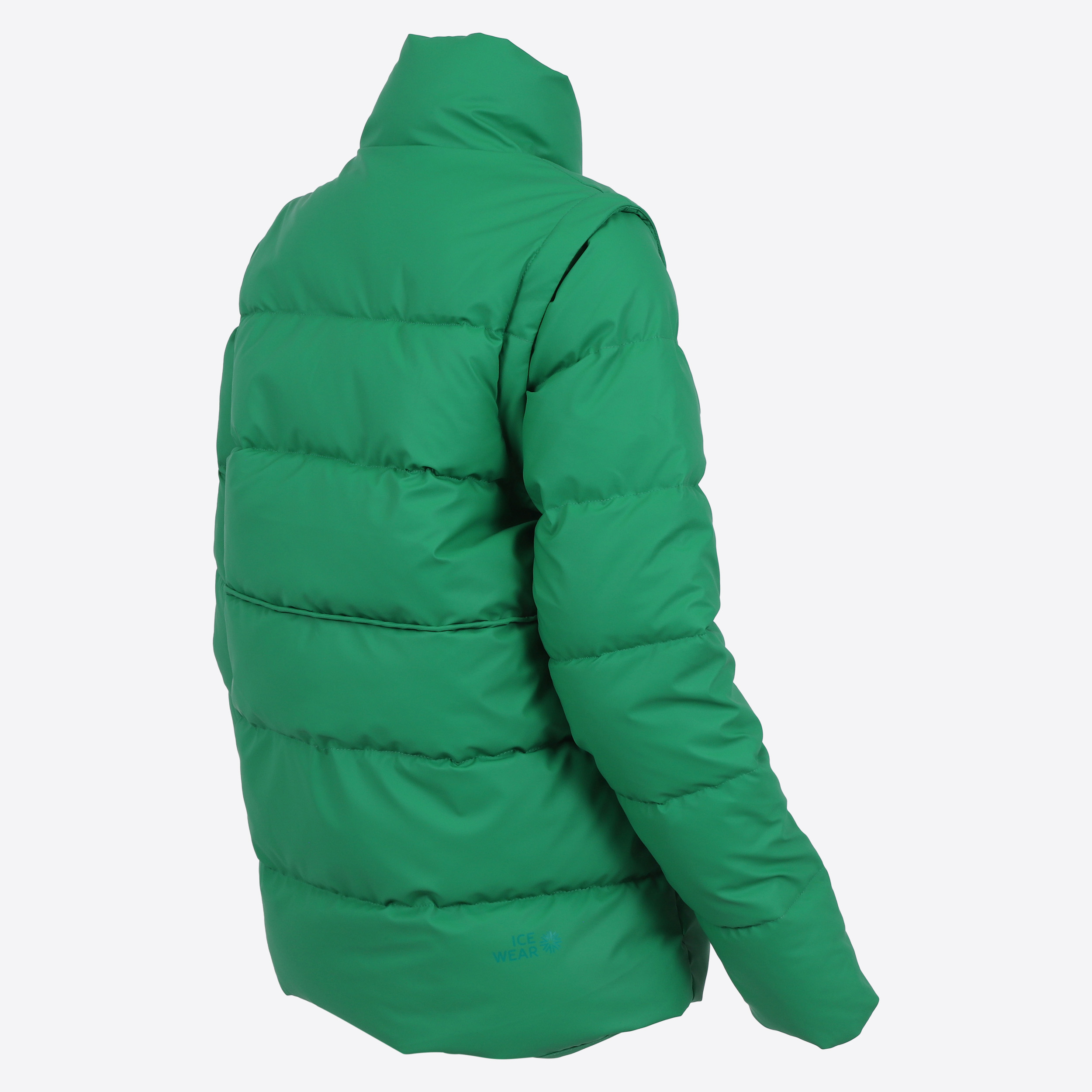 Kötlujökull Wattierter Mantel aus isländischer Wolle 