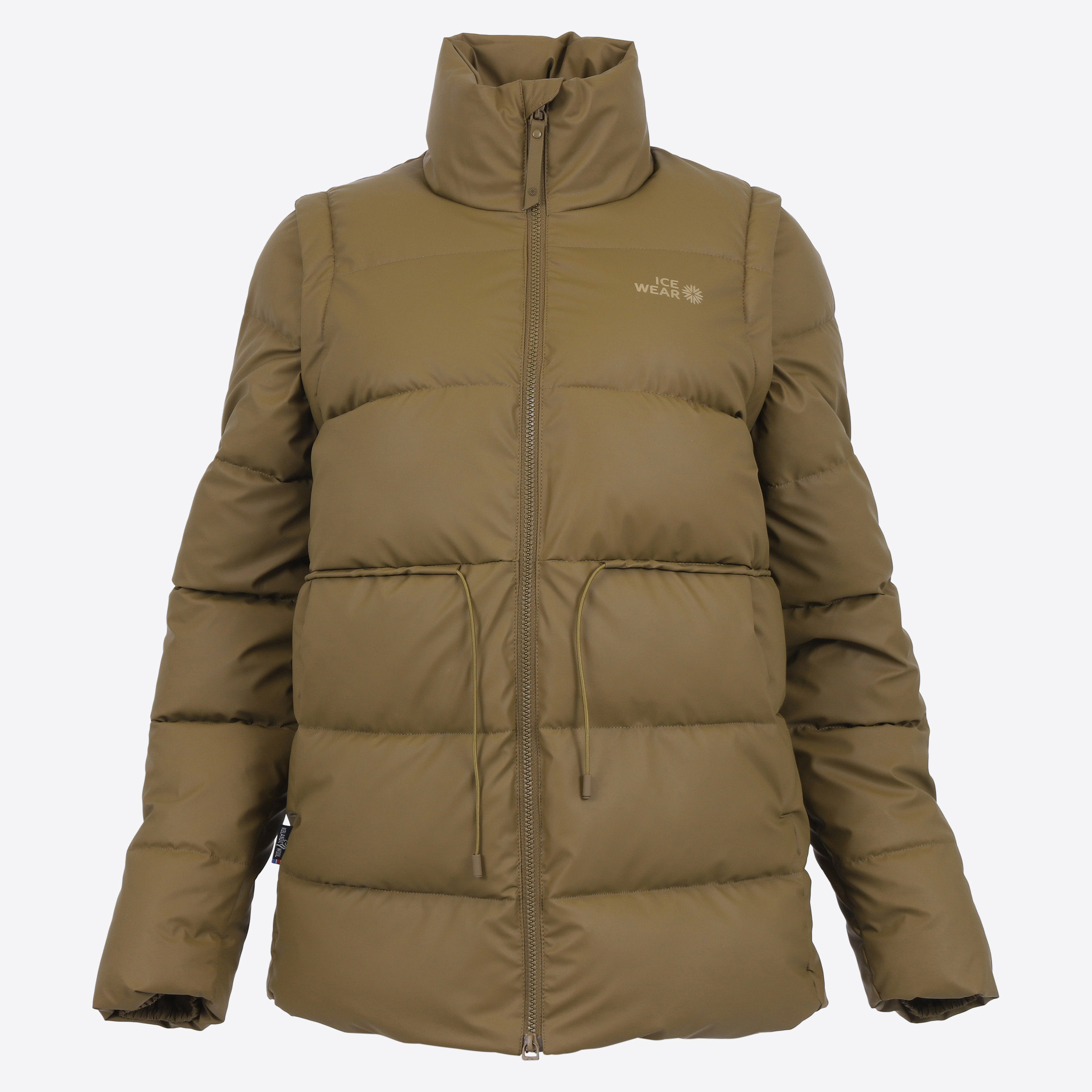 Kötlujökull women´s coat padded with Icelandic wool