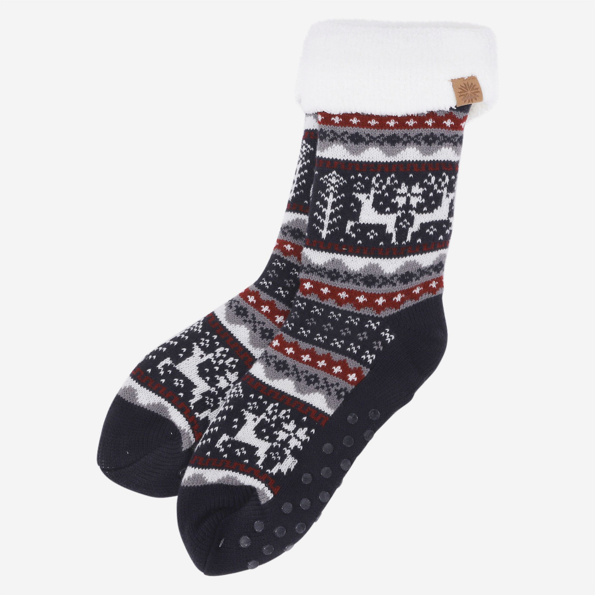 Háafell Norwegian plush socks with grip