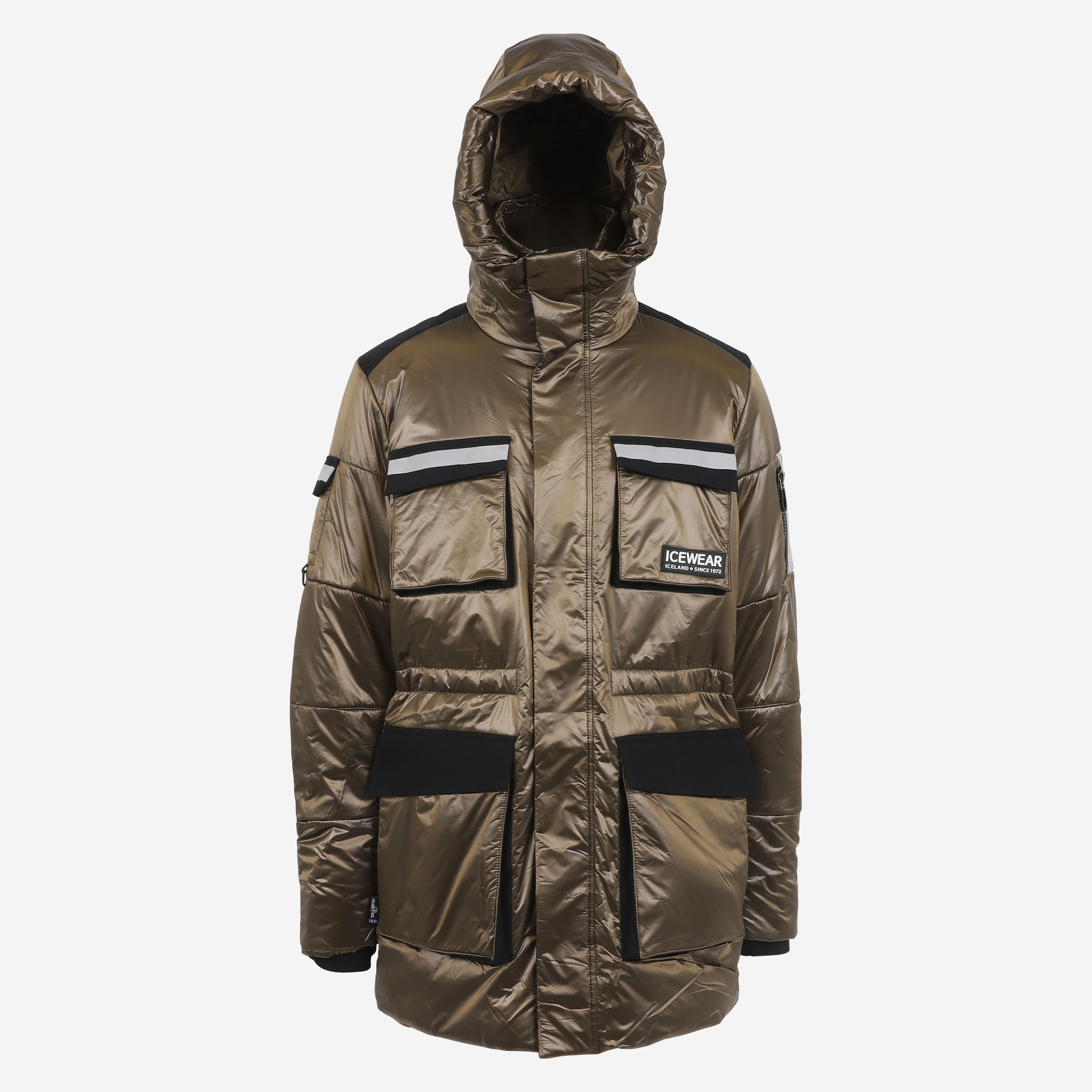 Hofsjökull winter parka insulated with Icelandic wool