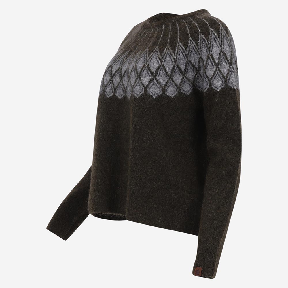 Ásbyrgi Pull en Laine Mohair