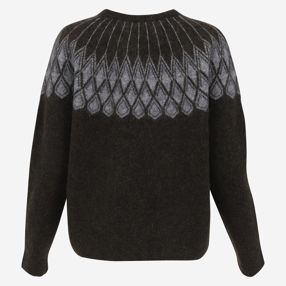 Ásbyrgi Pull en Laine Mohair