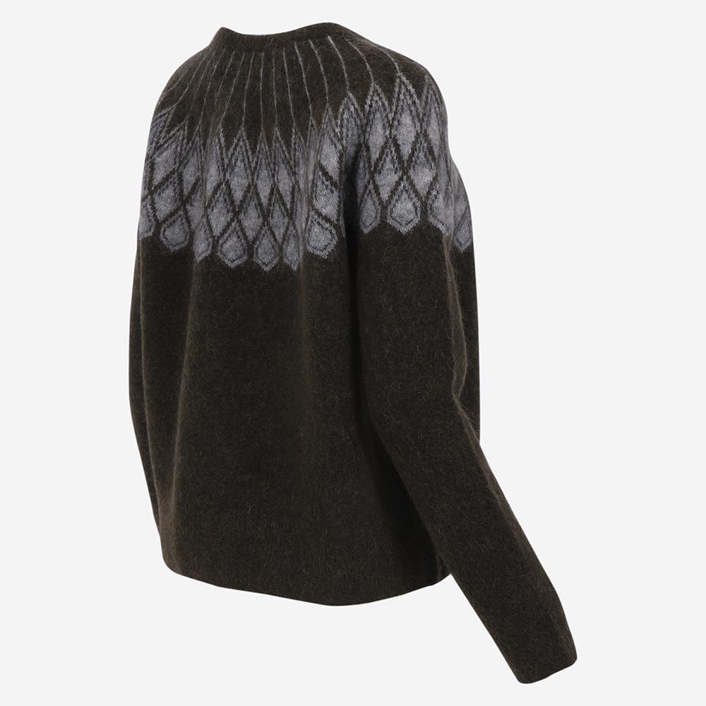 Ásbyrgi Pull en Laine Mohair