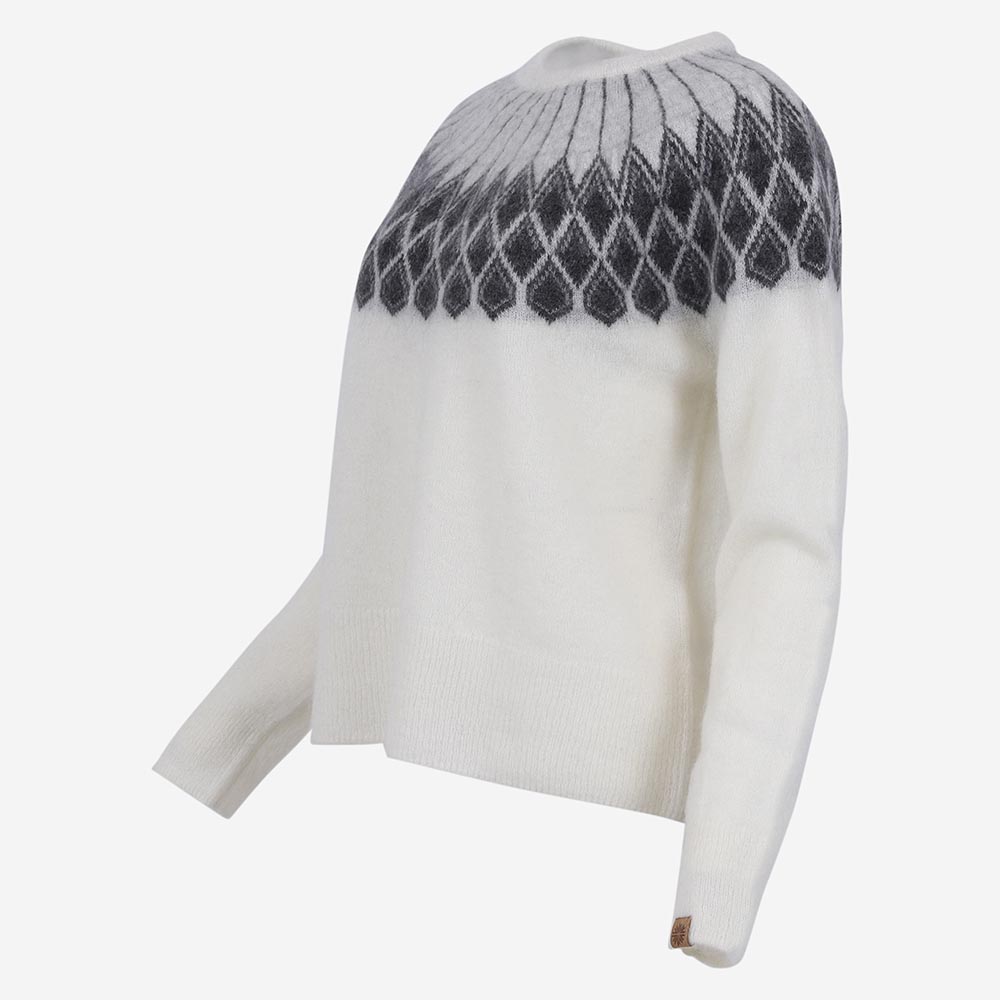 Ásbyrgi mohair wool sweater
