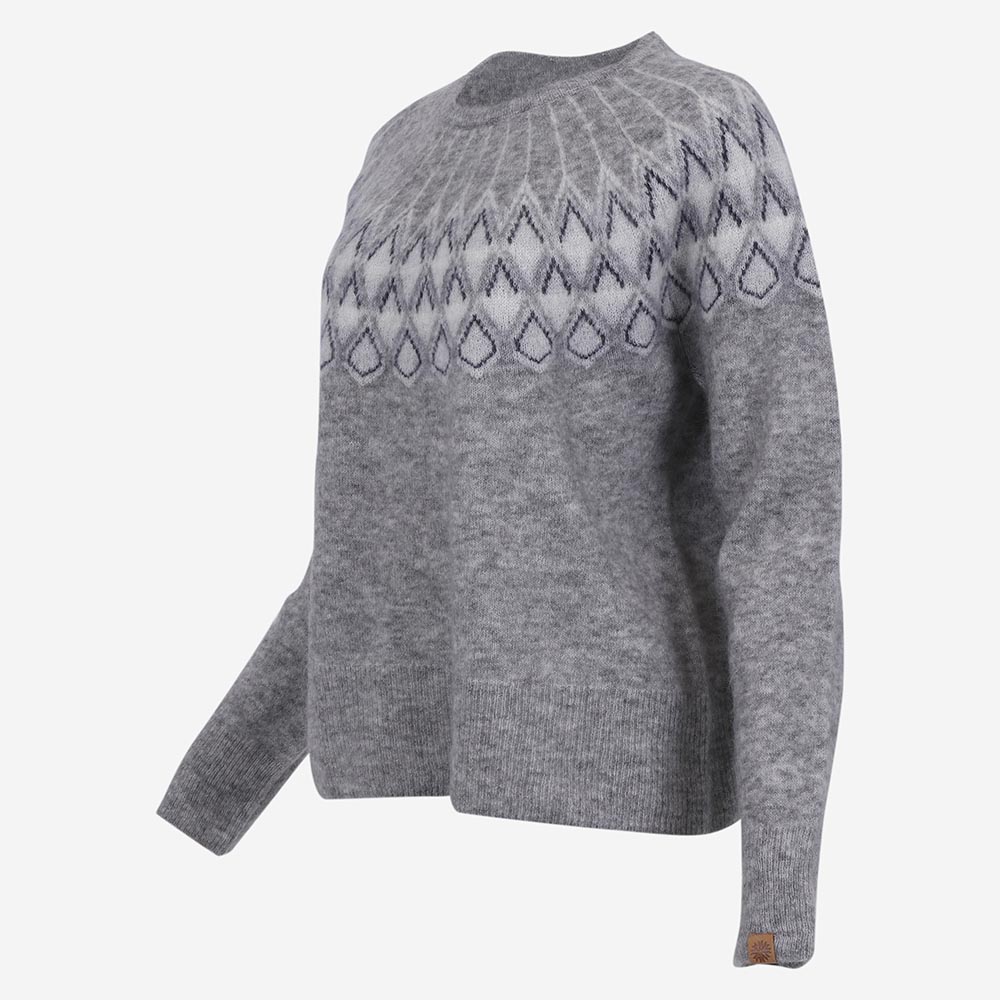 Ásbyrgi mohair wool sweater