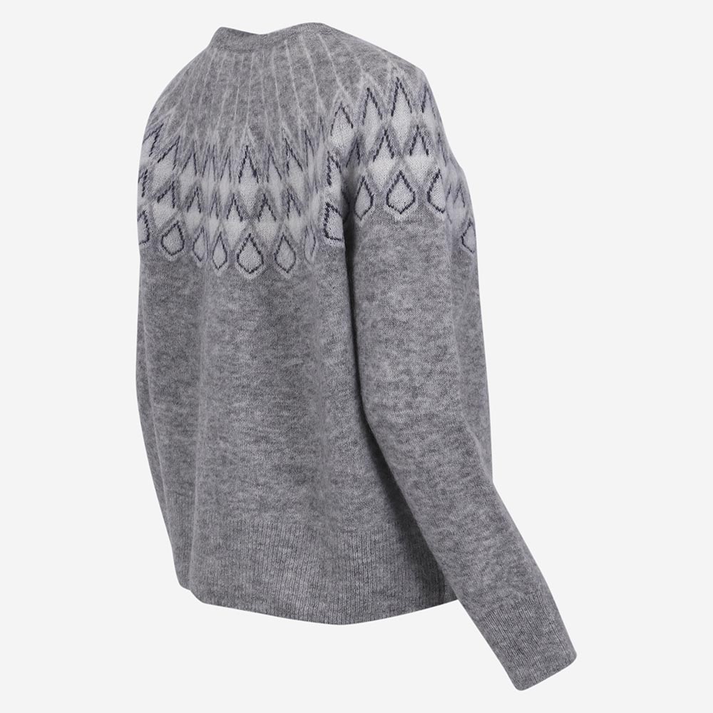 Ásbyrgi mohair wool sweater