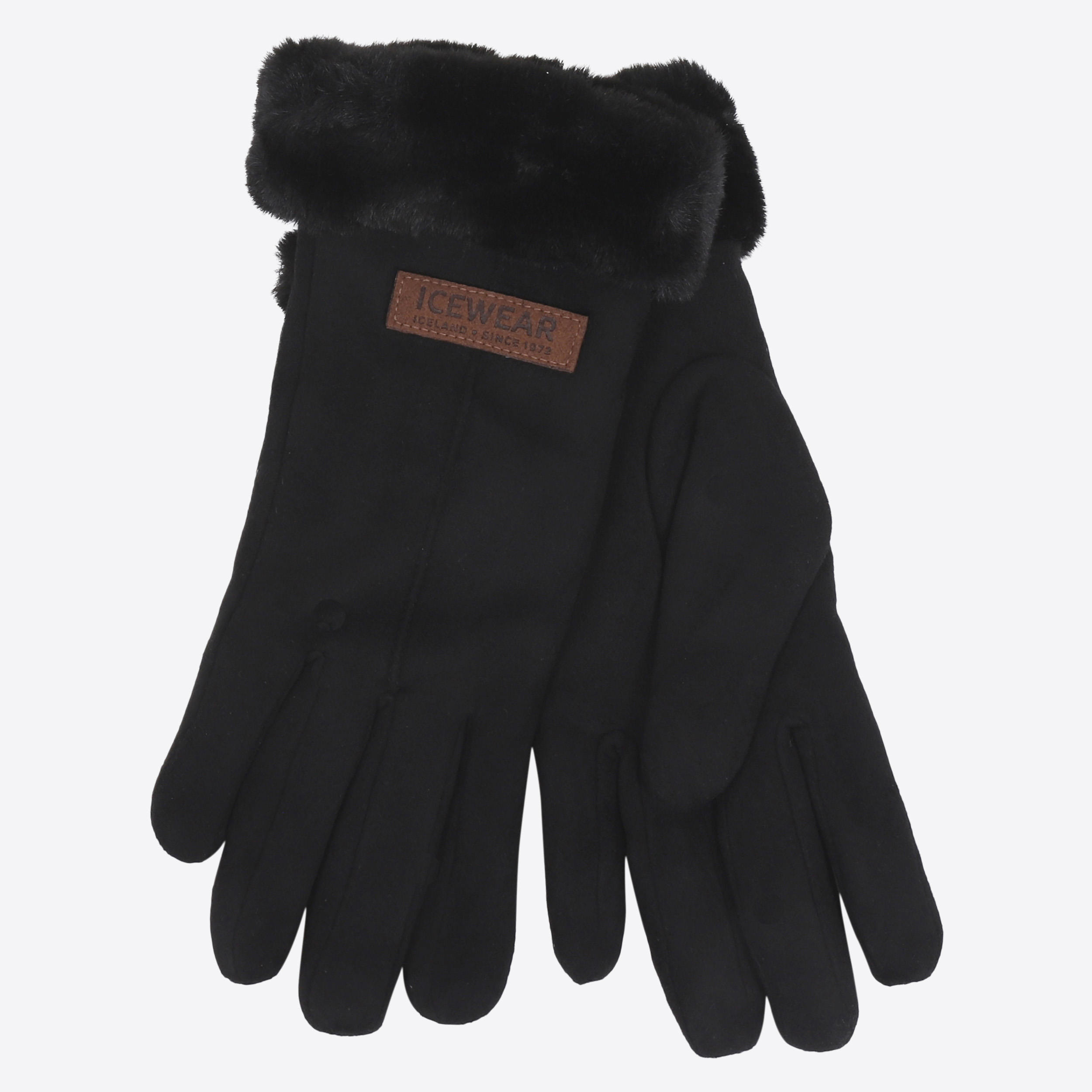 Suede gants d'hiver