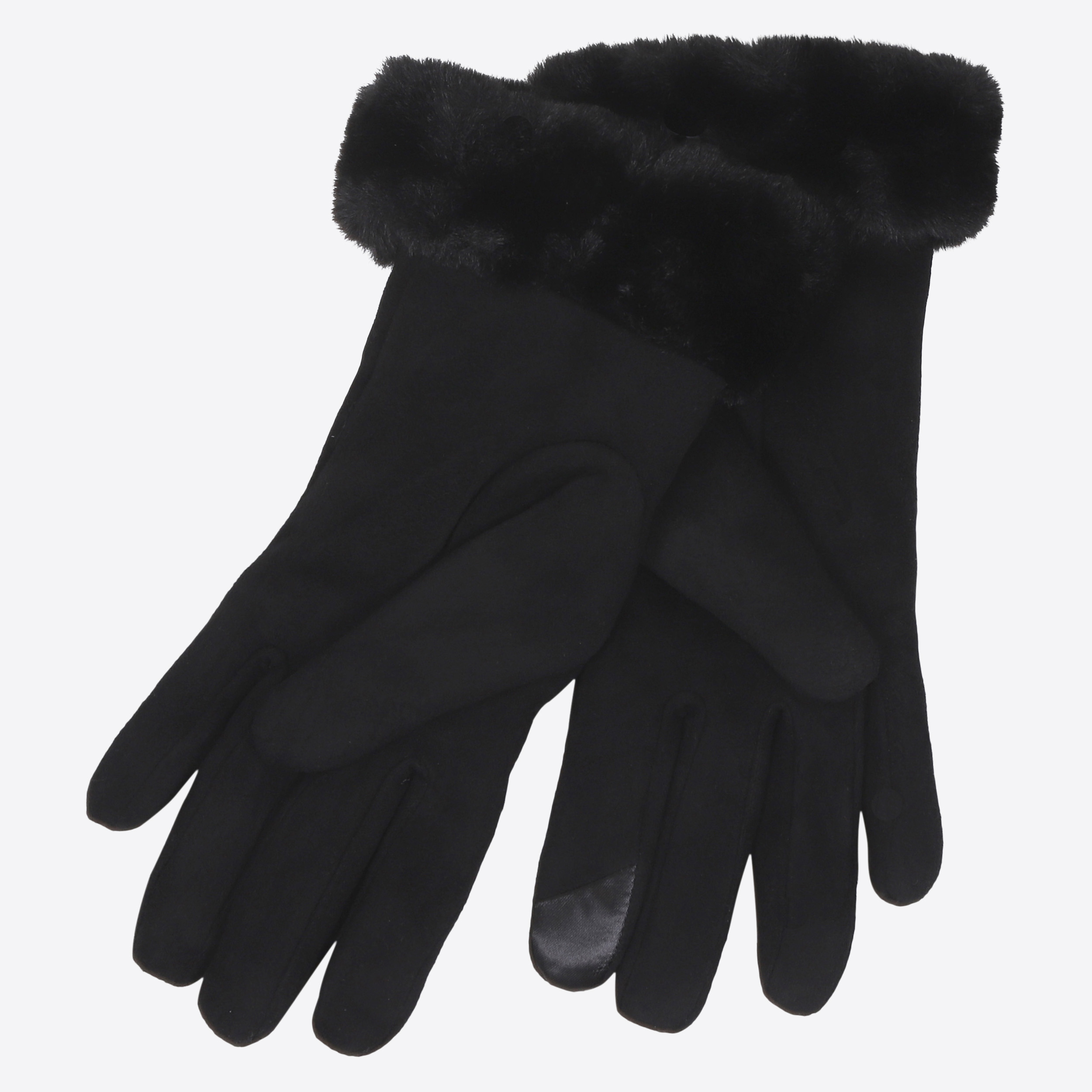 Suede gants d'hiver