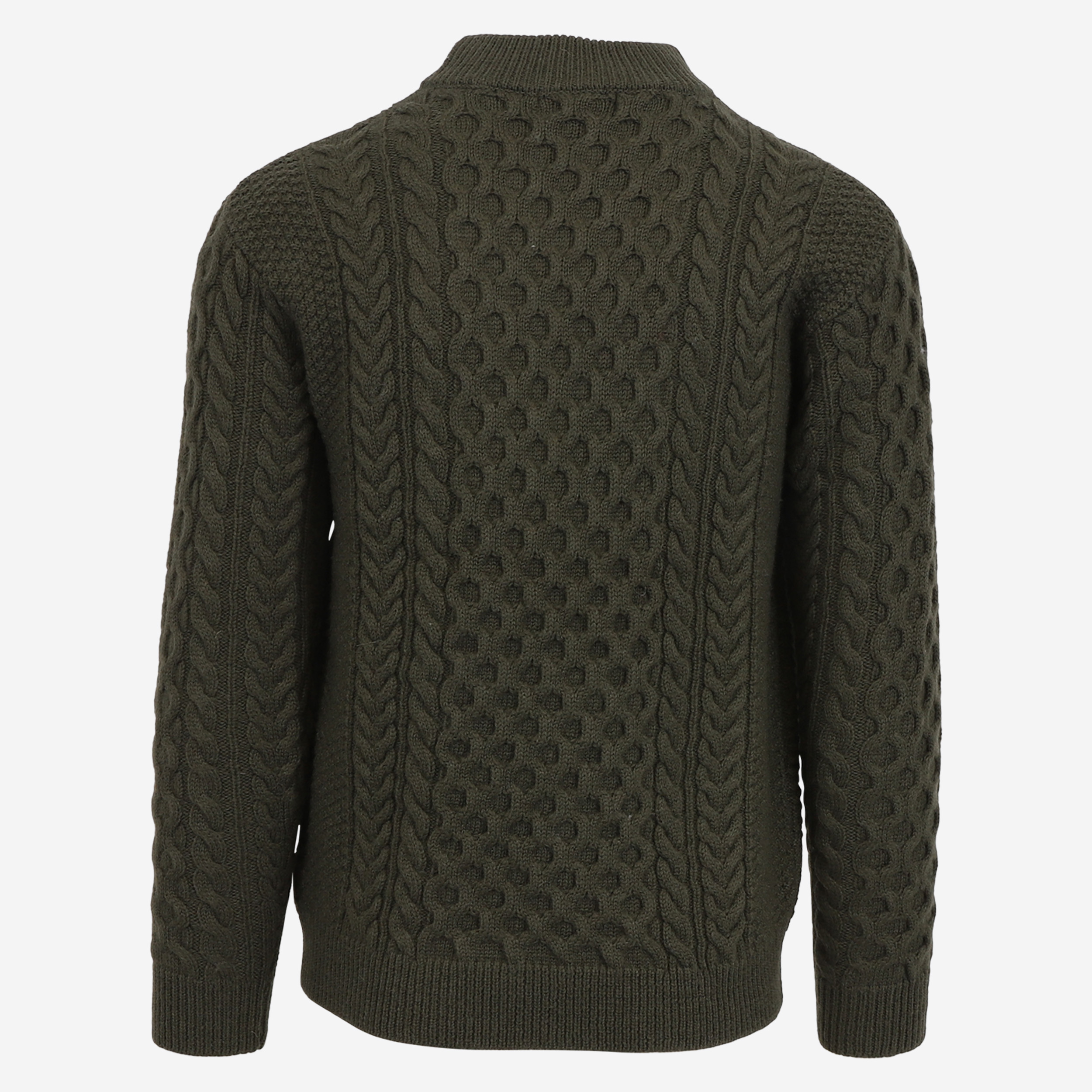 Hallgeir men´s wool cable knit sweater
