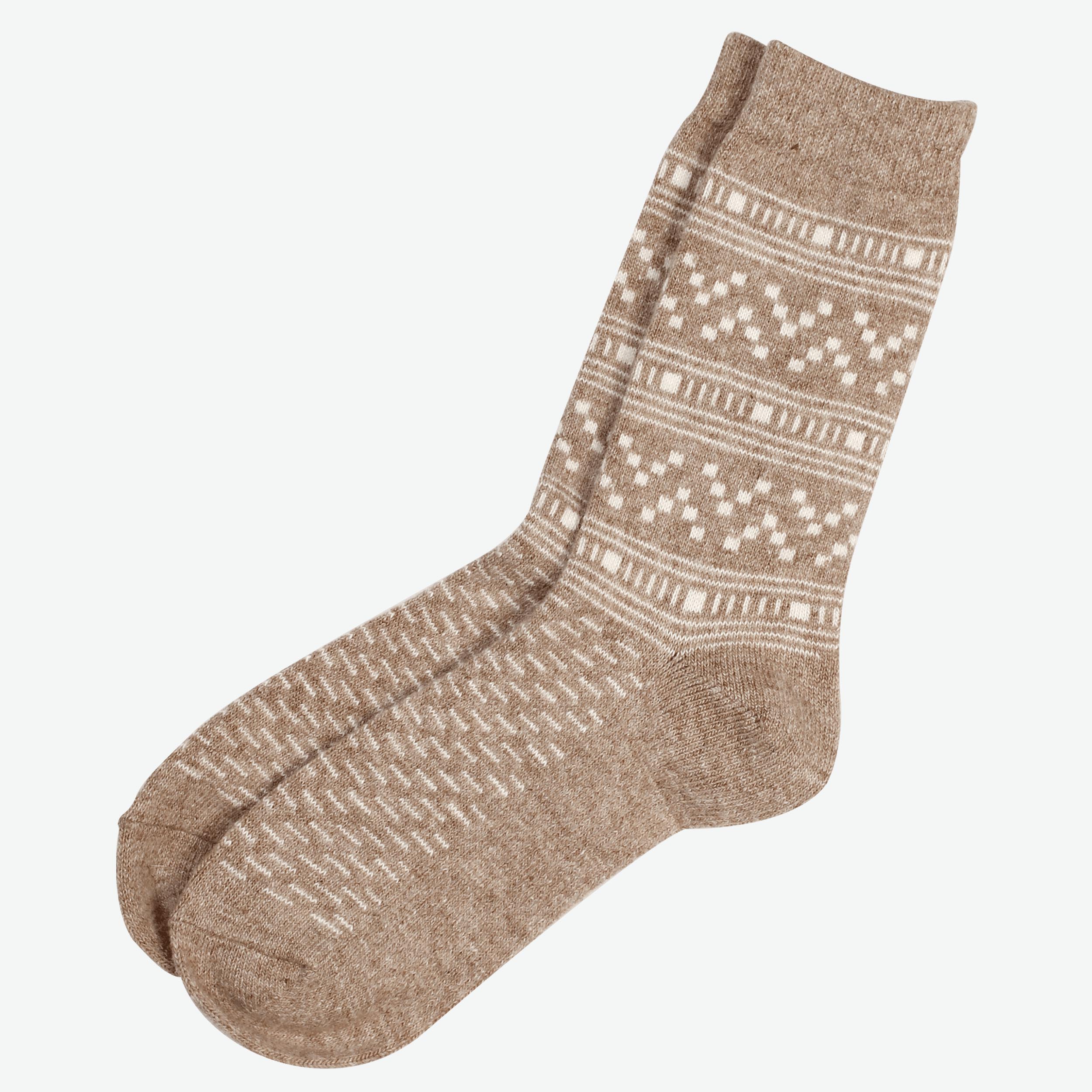 Ariel Angora wool socks