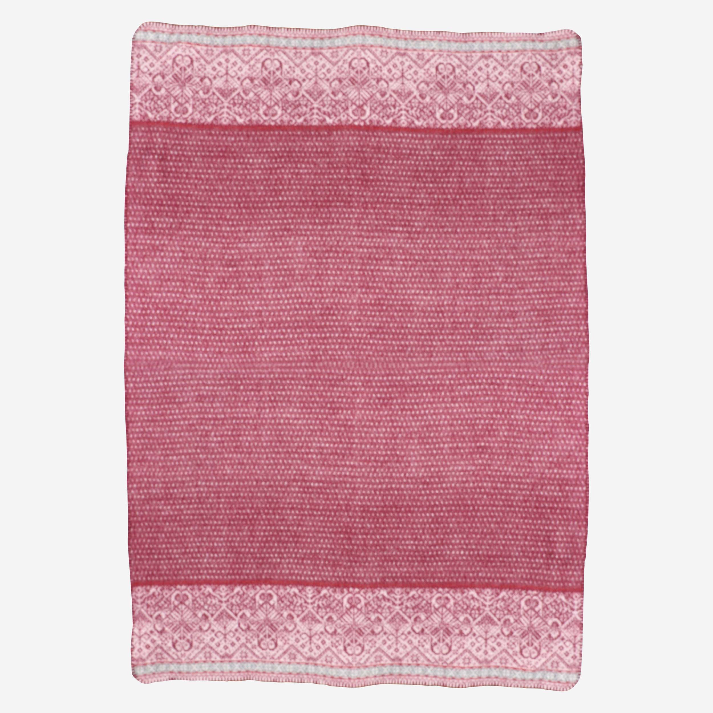 Ástrós Scandinavian design wool blanket 