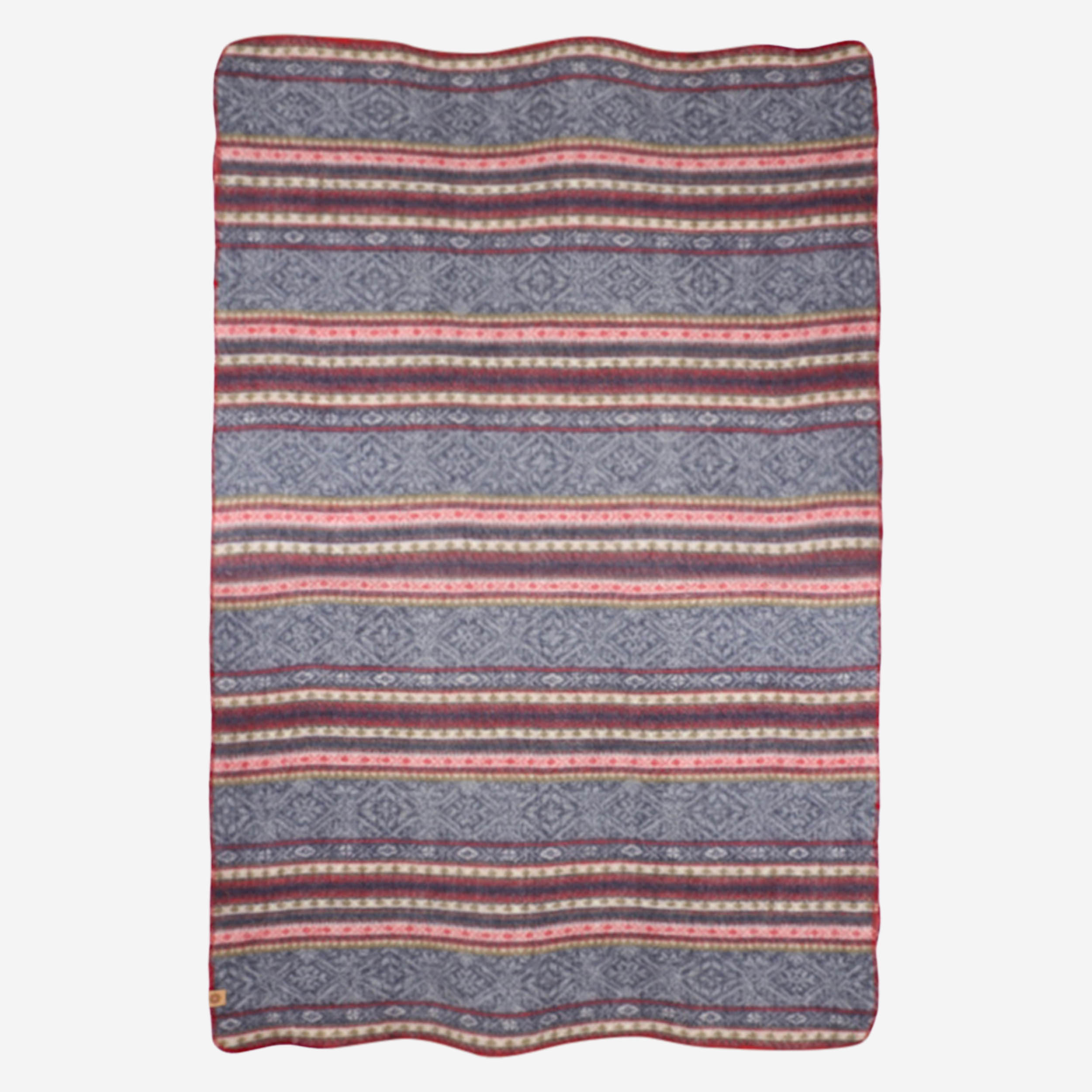 Bergrós Scandinavian design wool blanket 