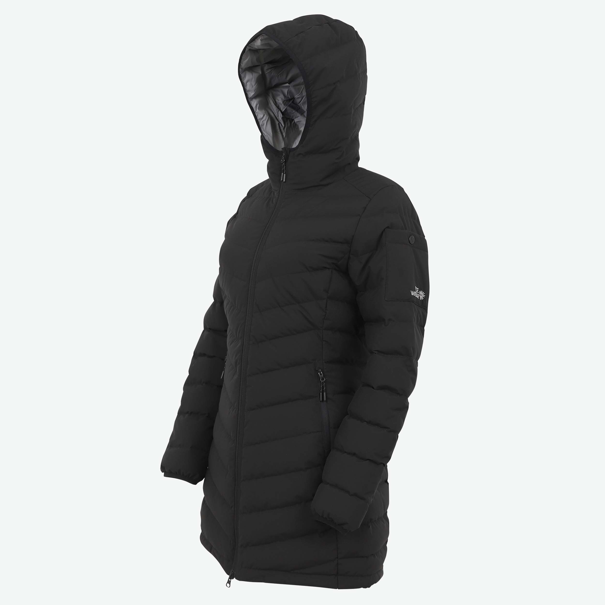 Brá warm hooded down coat