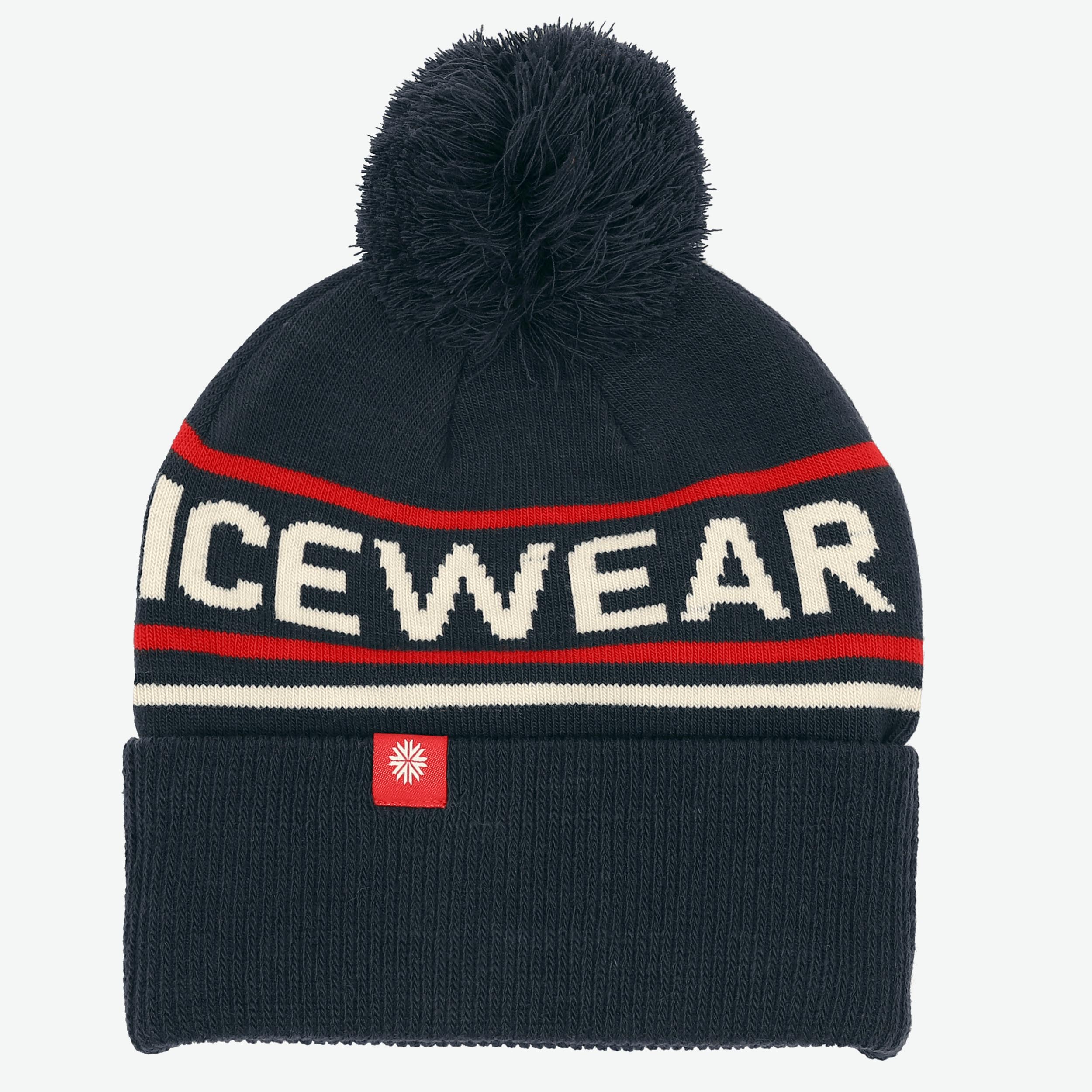 Brokey Mütze mit Bommel