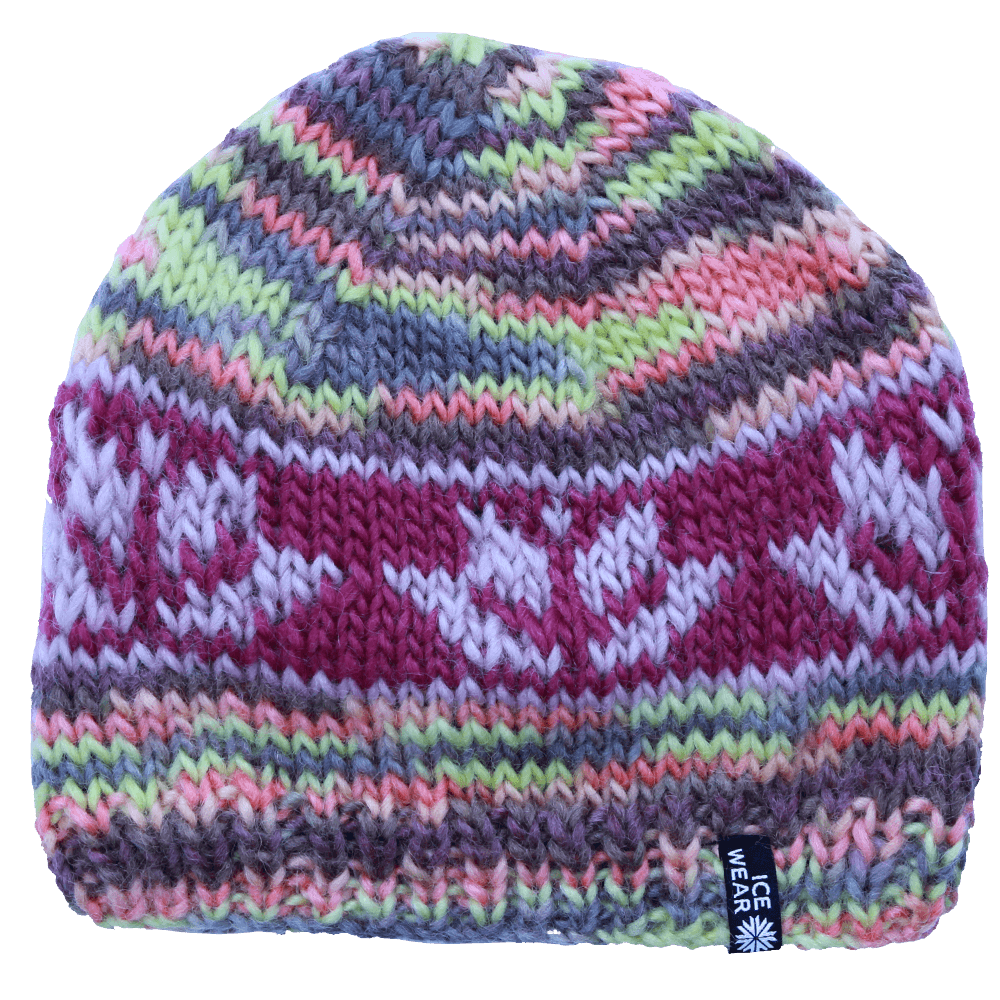 Daley hand knitted wool hat