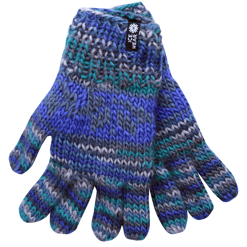 Daley hand knitted wool gloves