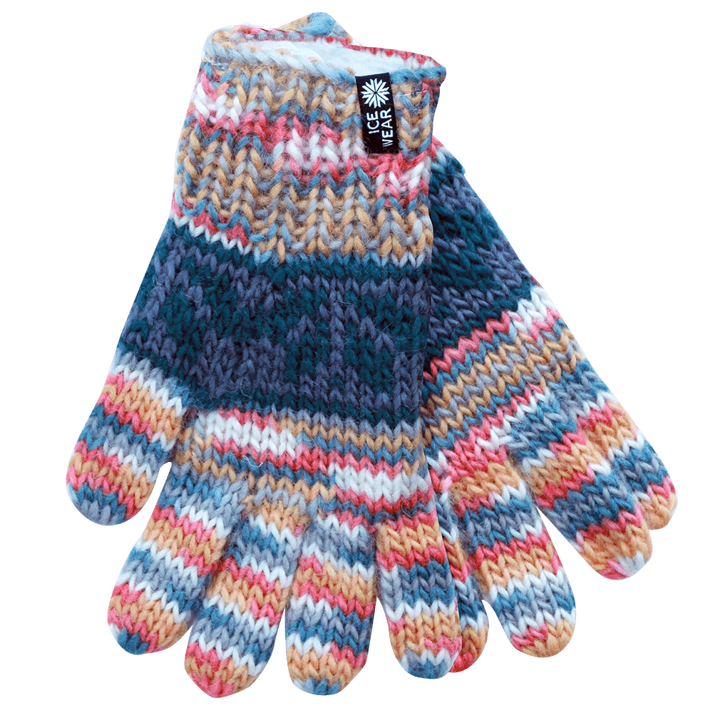 DALEY HANDGESTRICKTE WOLLHANDSCHUHE