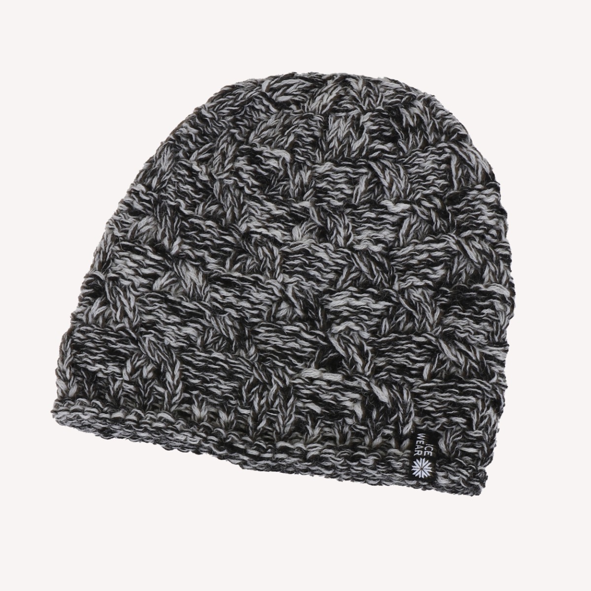 EINEY handprjónuð ullarhúfa 