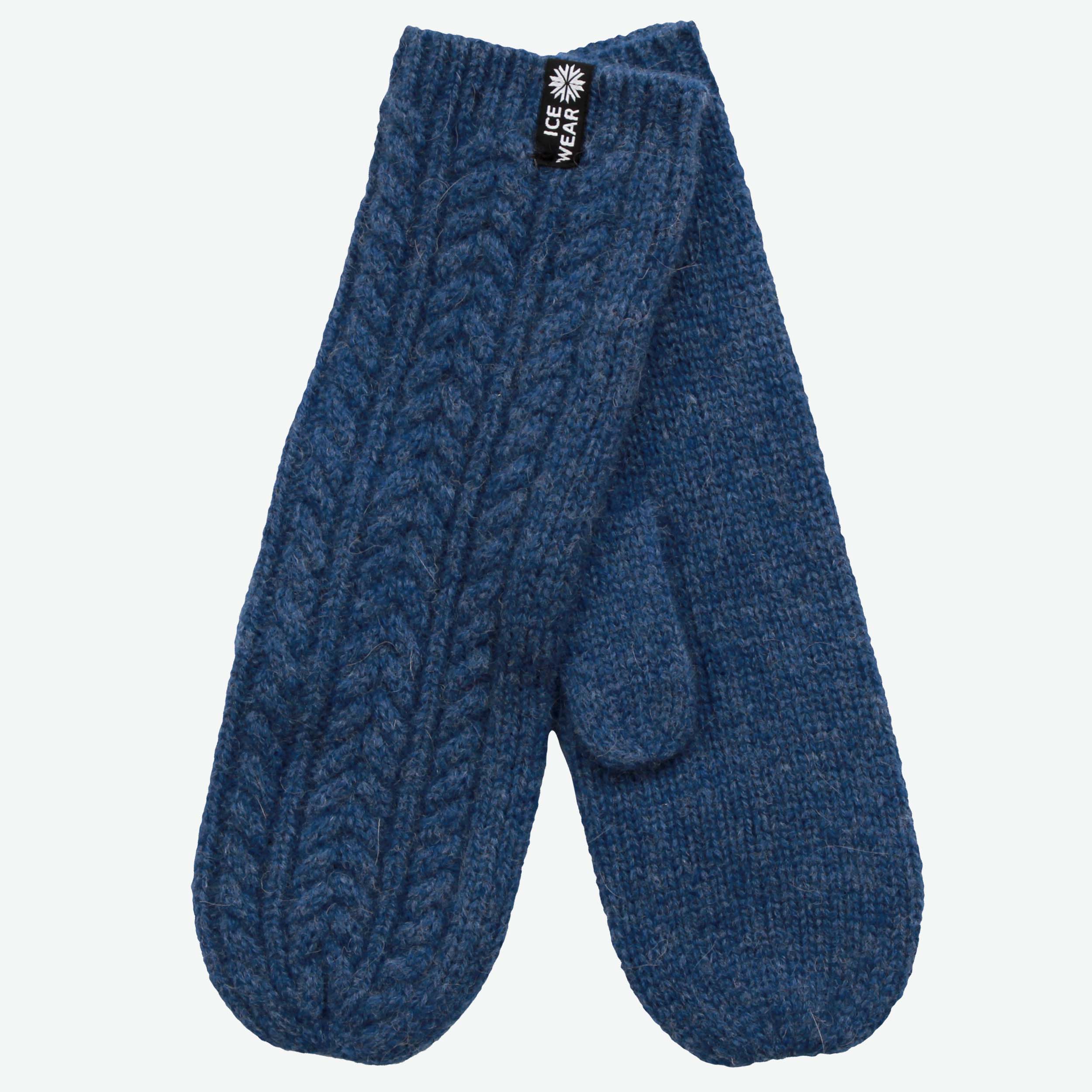 Eldey Mitaines en laine mélangée Angora