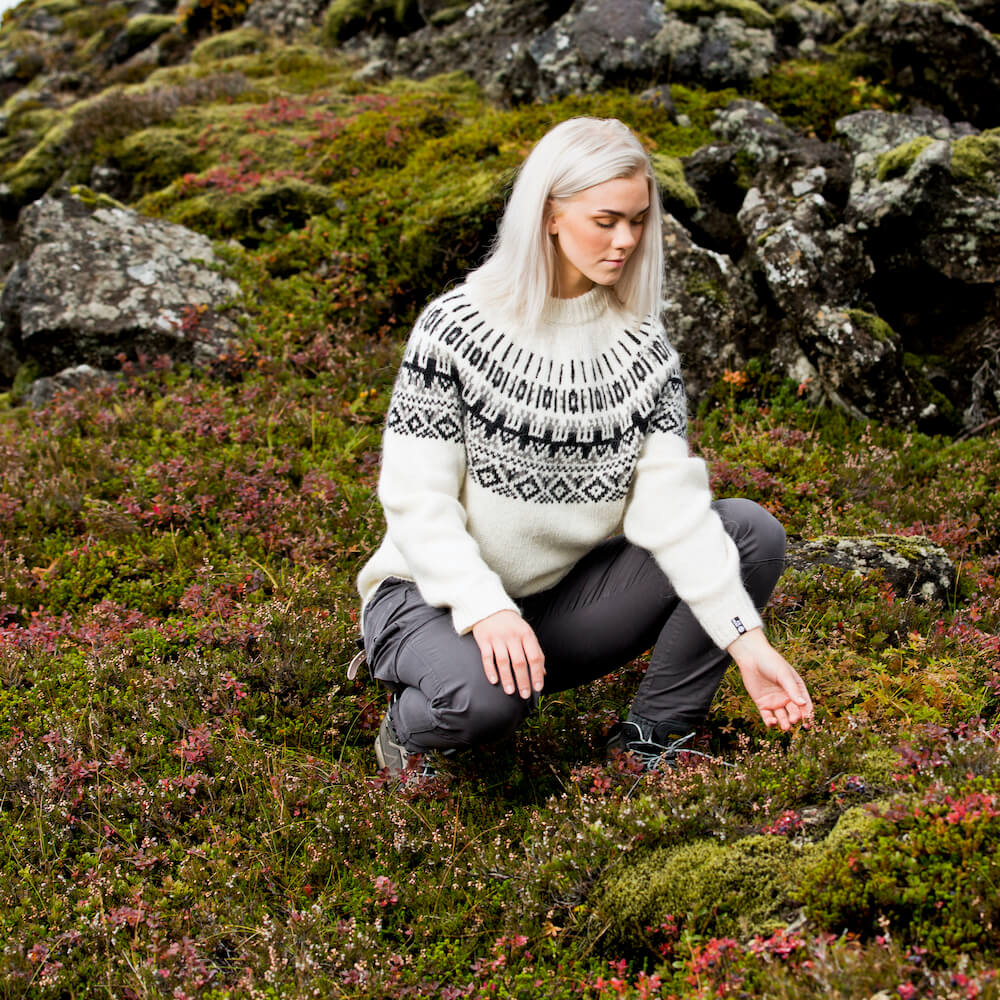 Elís pullover aus islandwolle