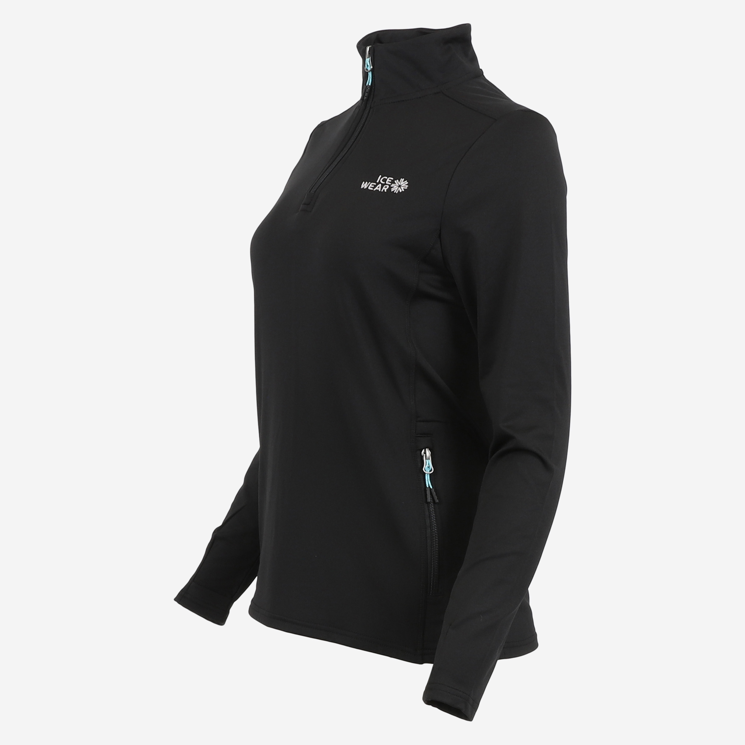 Esjufjöll Polaire avec Demi-Zip pour Femmes