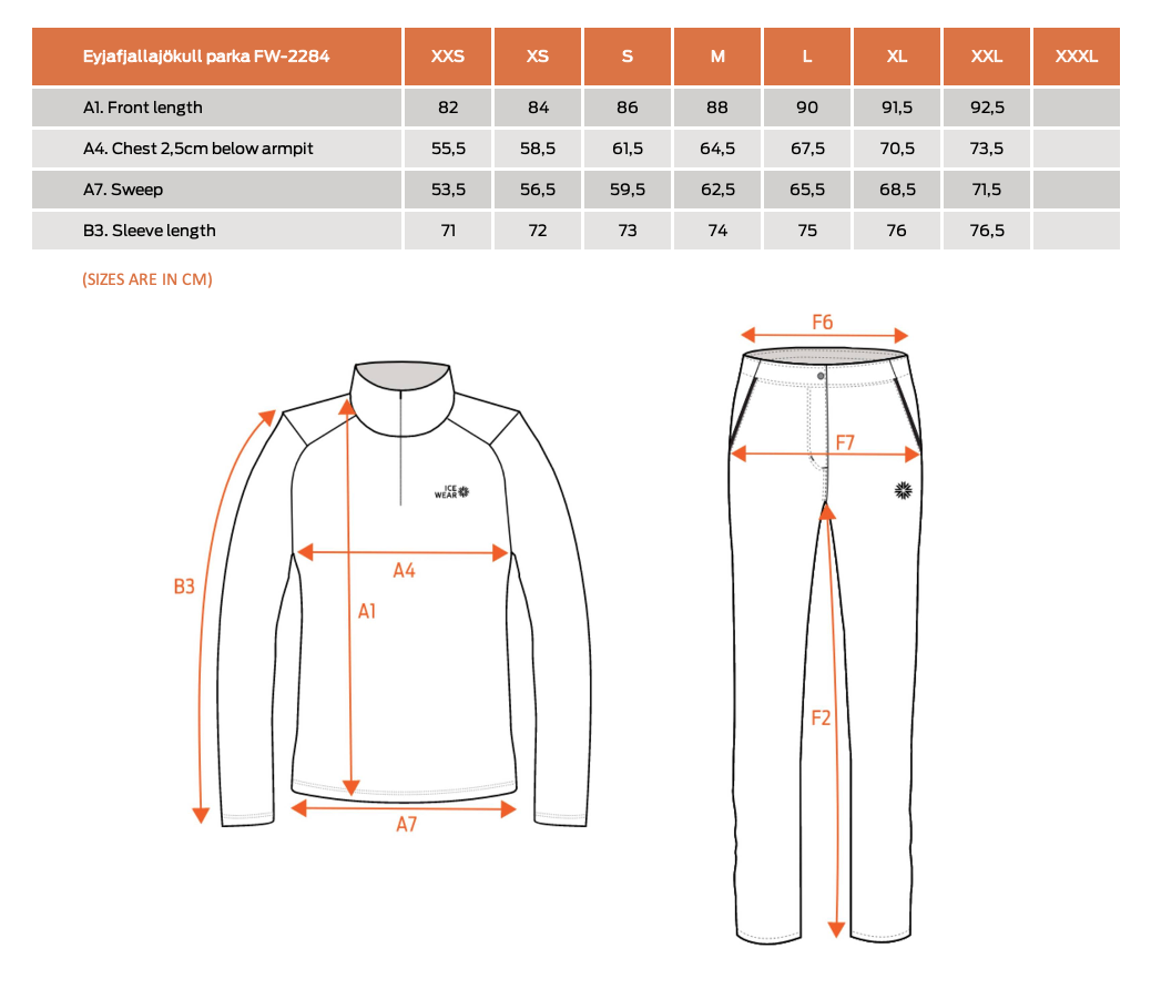 Eyjafjallajökull winter down parka  