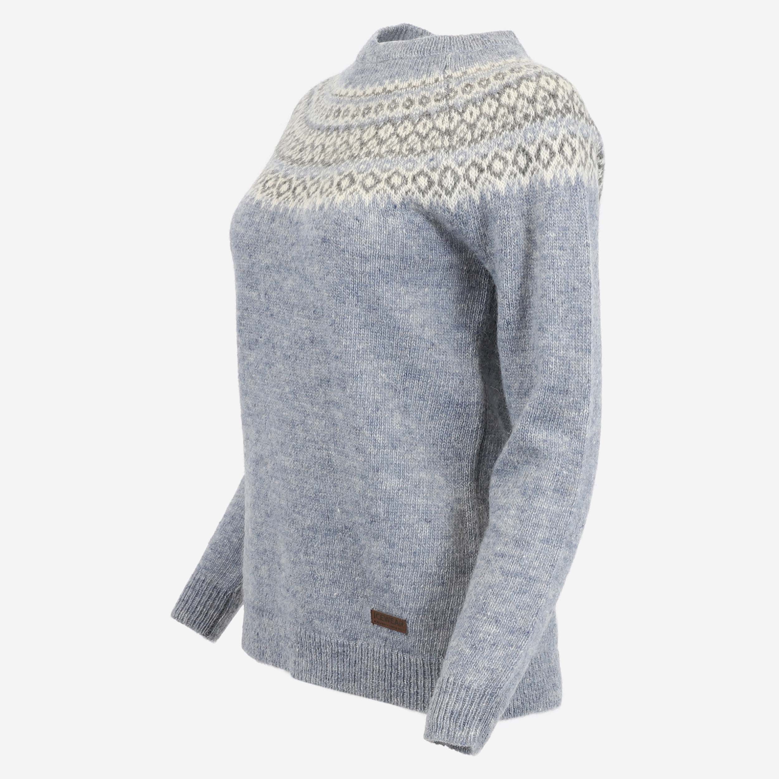 Fagradalsfjall women´s classic Icelandic wool sweater  