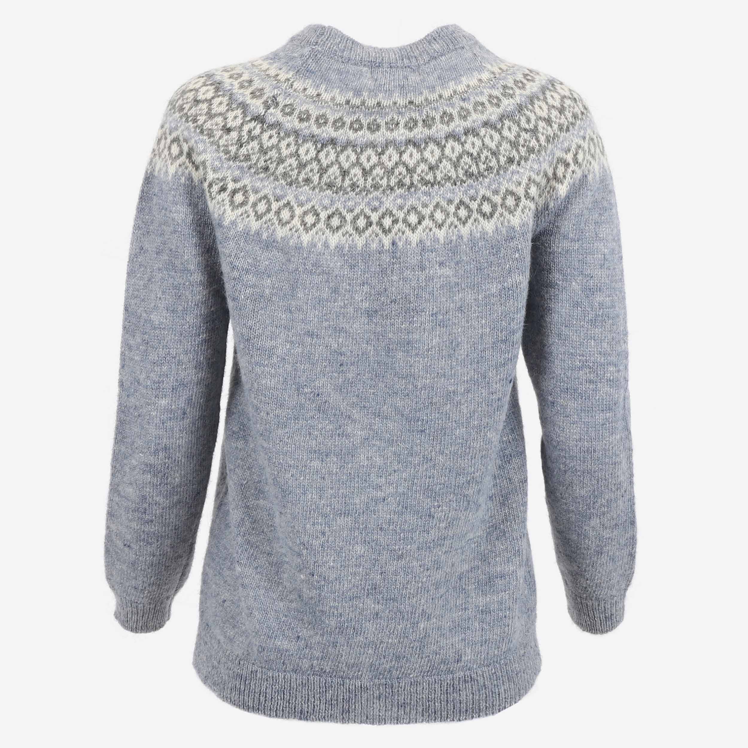 Fagradalsfjall women´s classic Icelandic wool sweater  