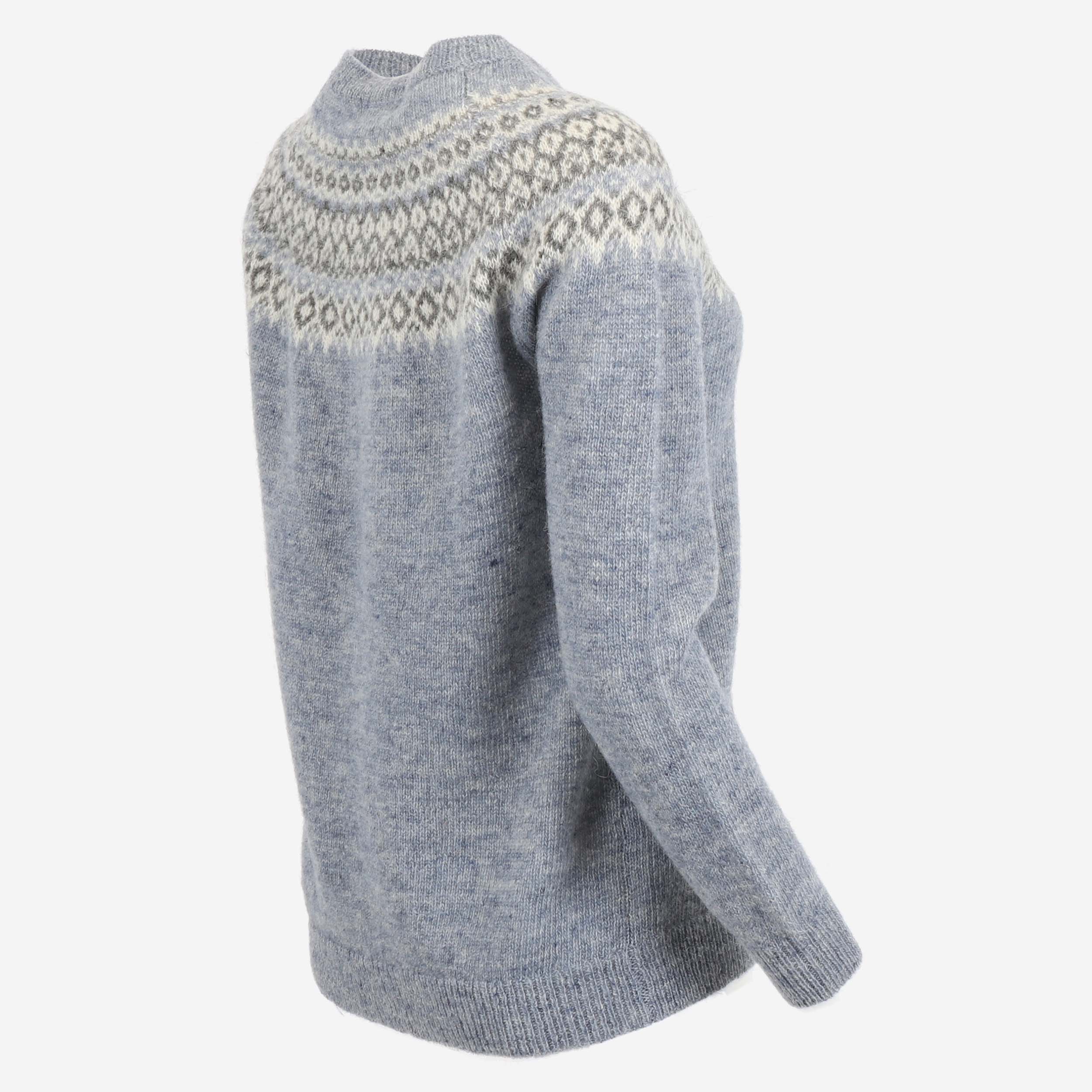 Fagradalsfjall women´s classic Icelandic wool sweater  