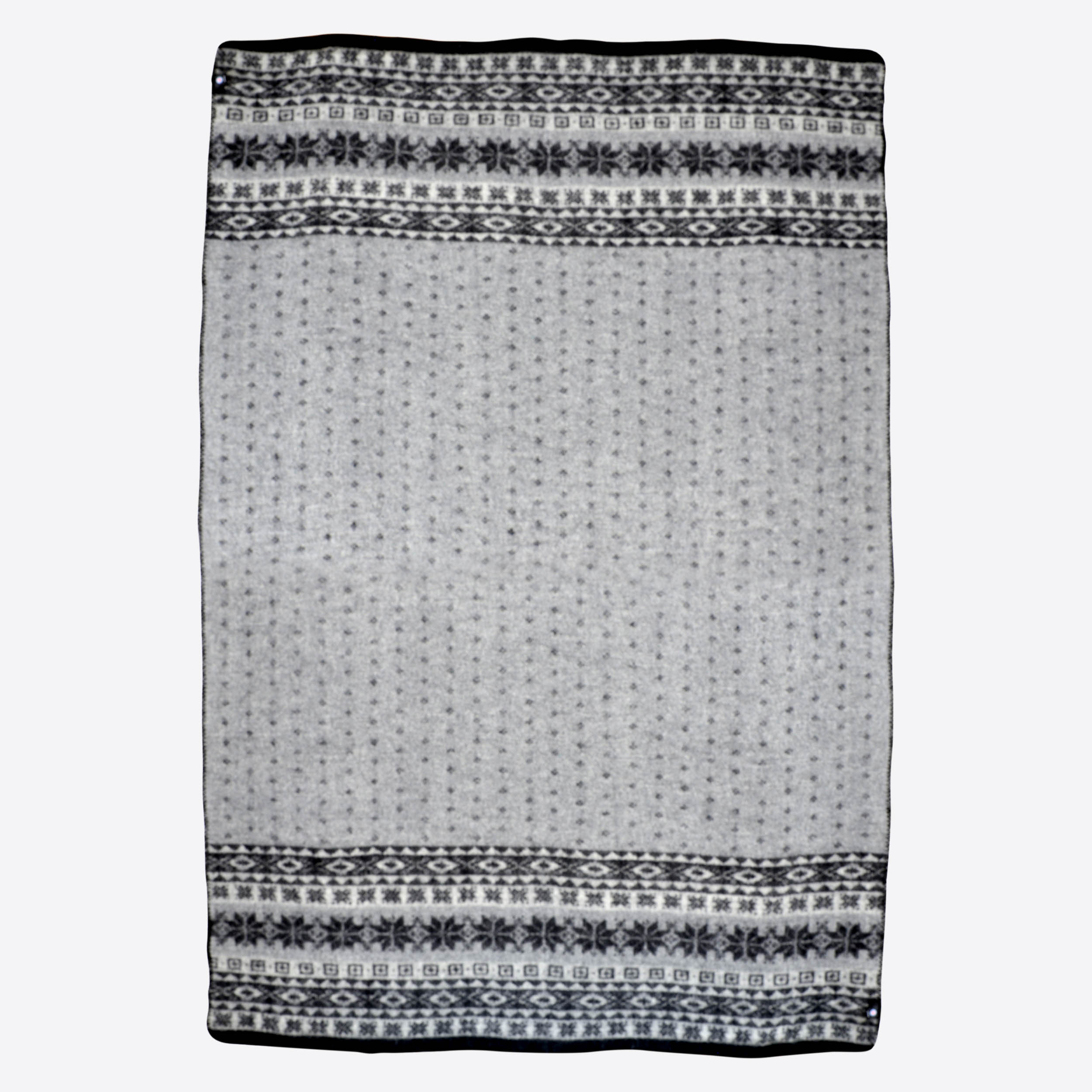 Frostrós Scandinavian design wool blanket 