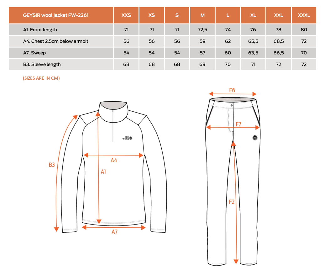 GEYSIR Doudoune isolée de Laine 