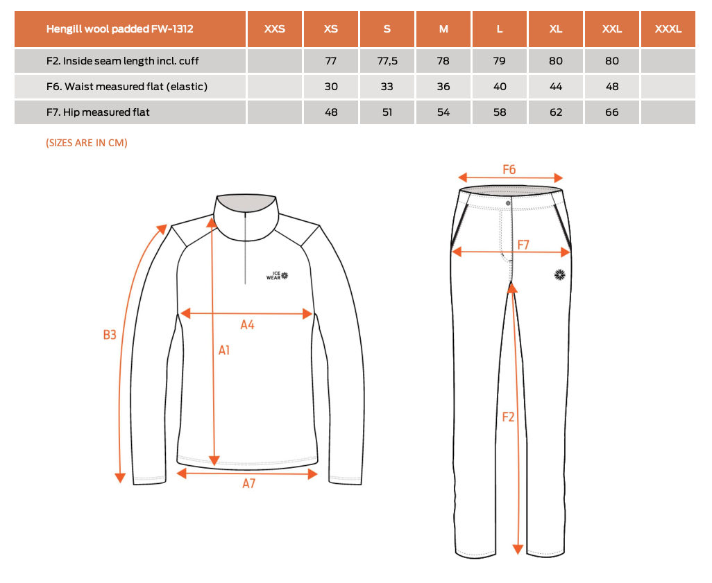 HENGILL 女装冰岛羊毛绝缘保暖长裤