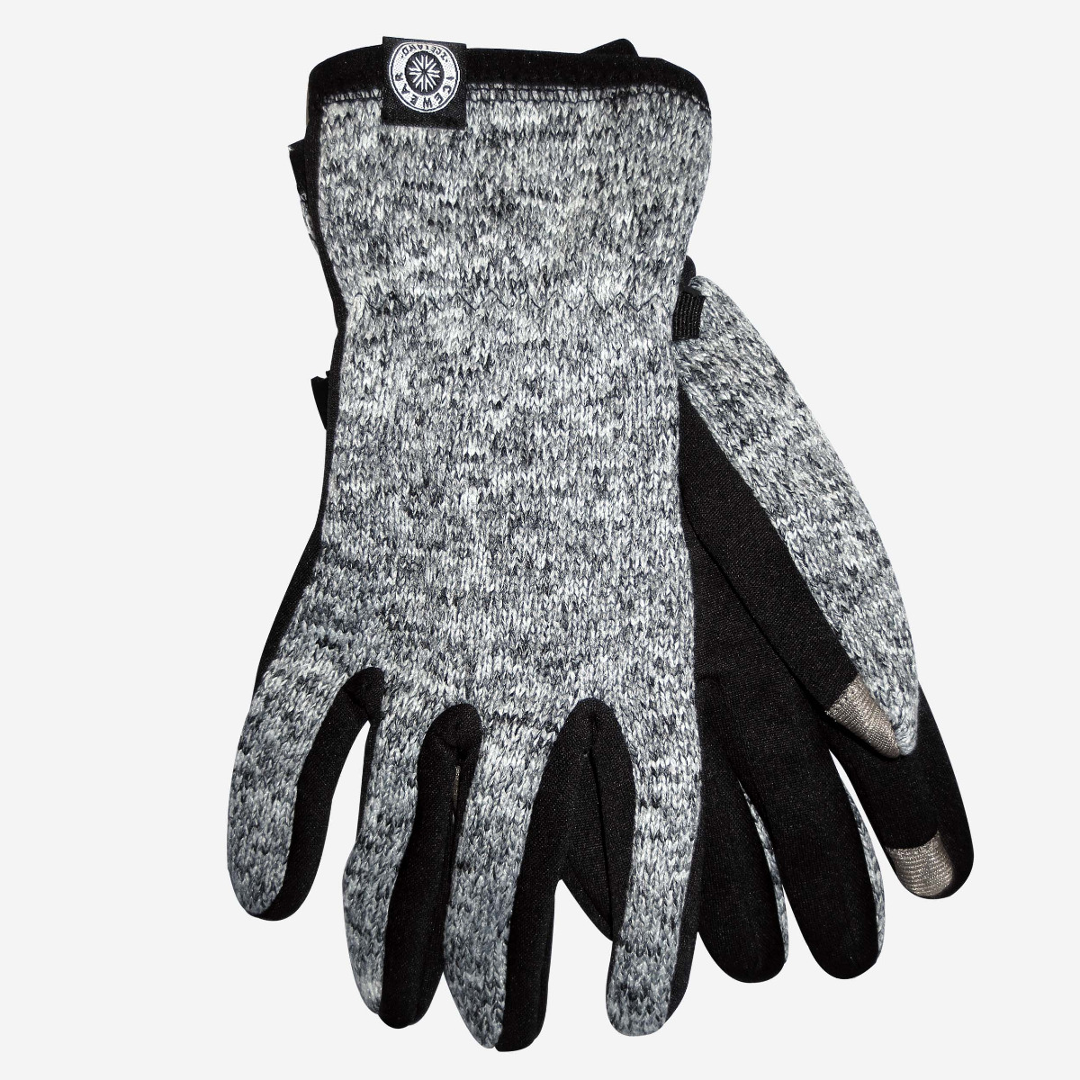 Grímsey gloves with e-tip finger