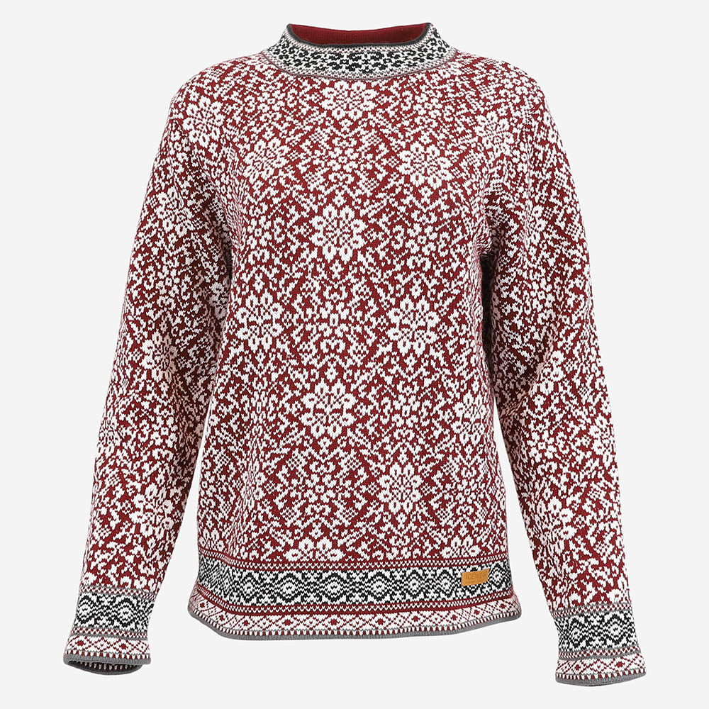 Gudrún Nordic cotton sweater