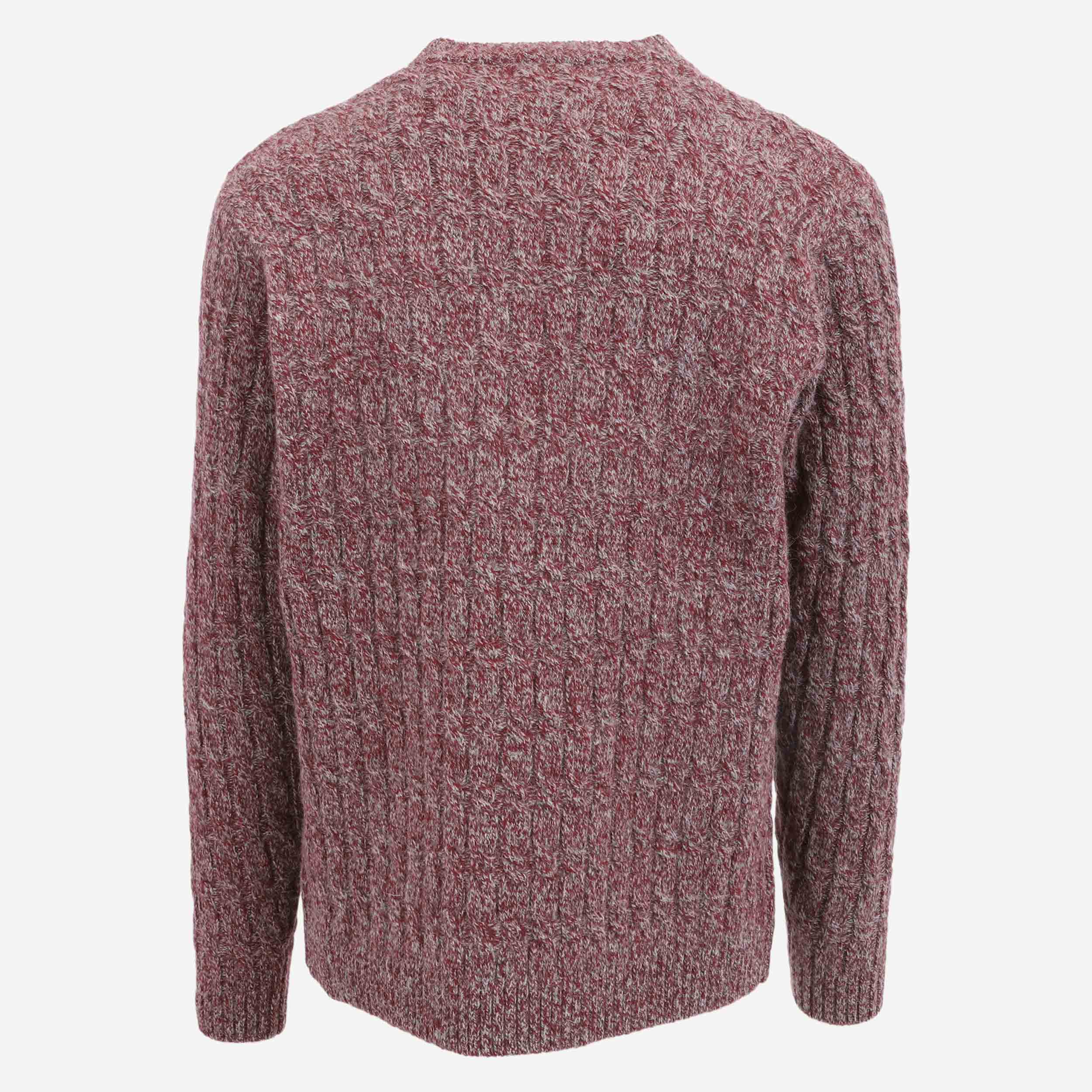 Hraunfjall cable knit wool sweater