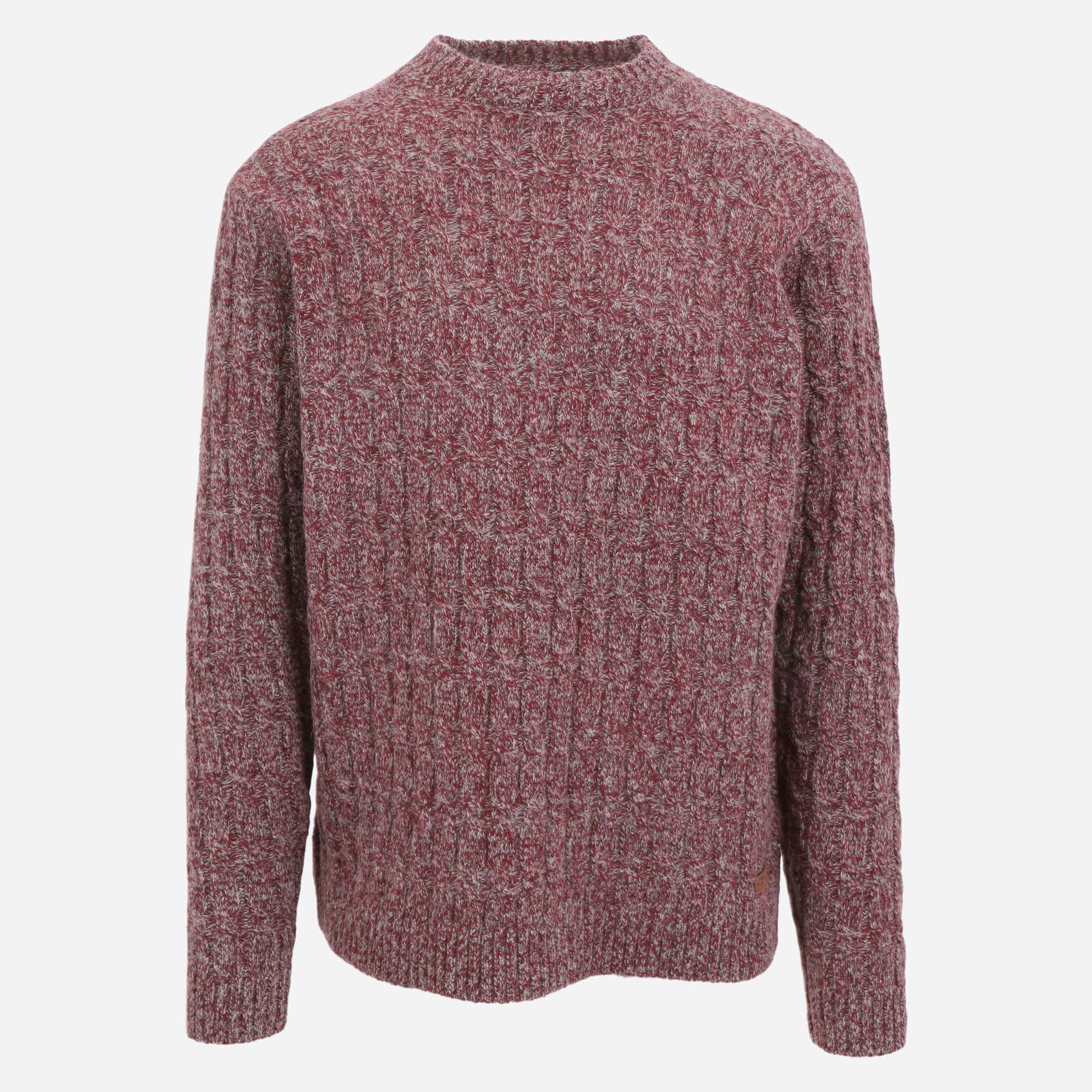 Hraunfjall cable knit wool sweater