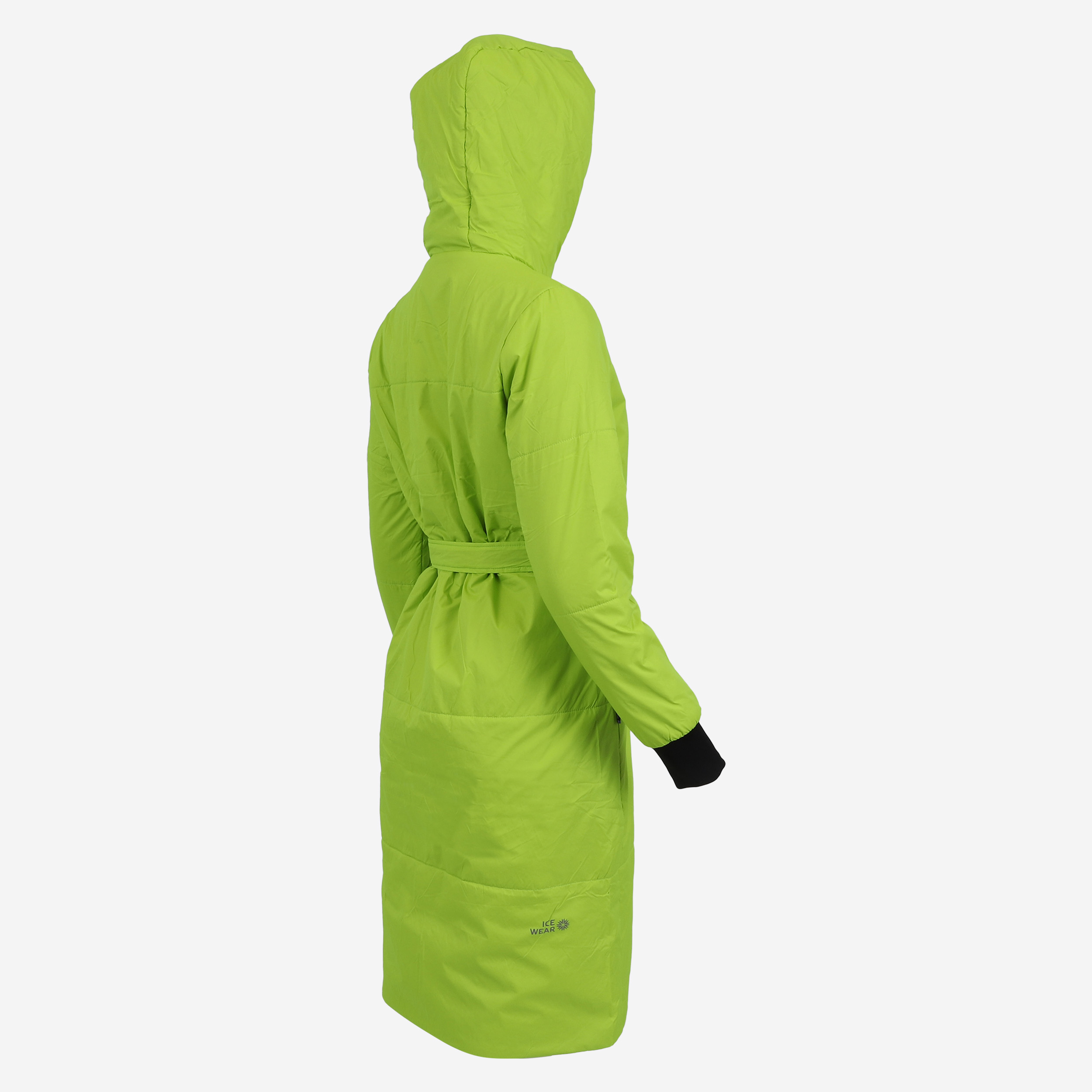 HVALEYRARHRAUN hooded wool insulated coat