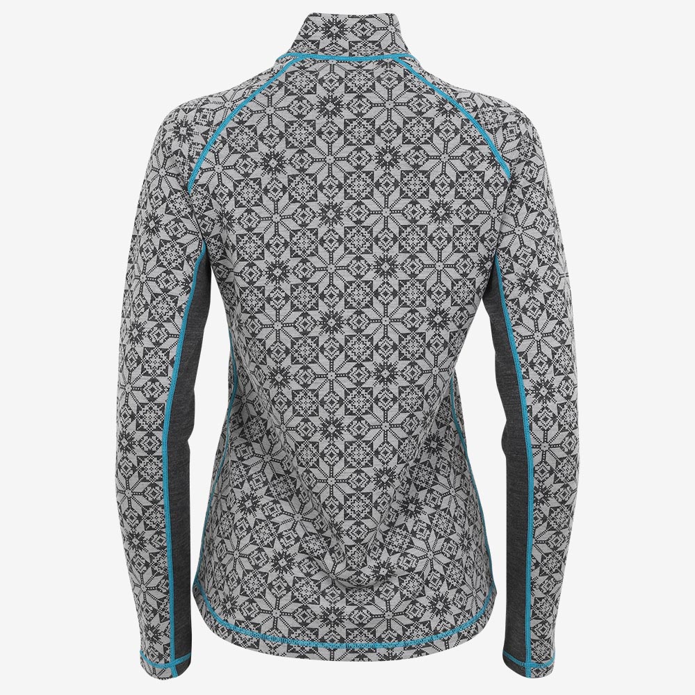 Hvitanes thermisches Damen-Wollshirt