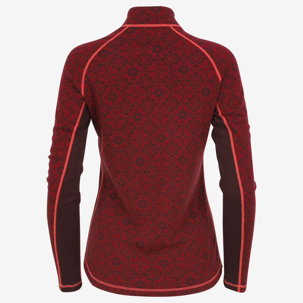 Hvitanes thermisches Damen-Wollshirt