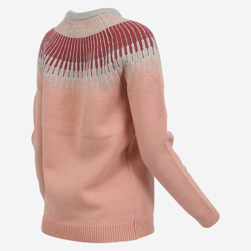 Minna wool sweater with Nordic design