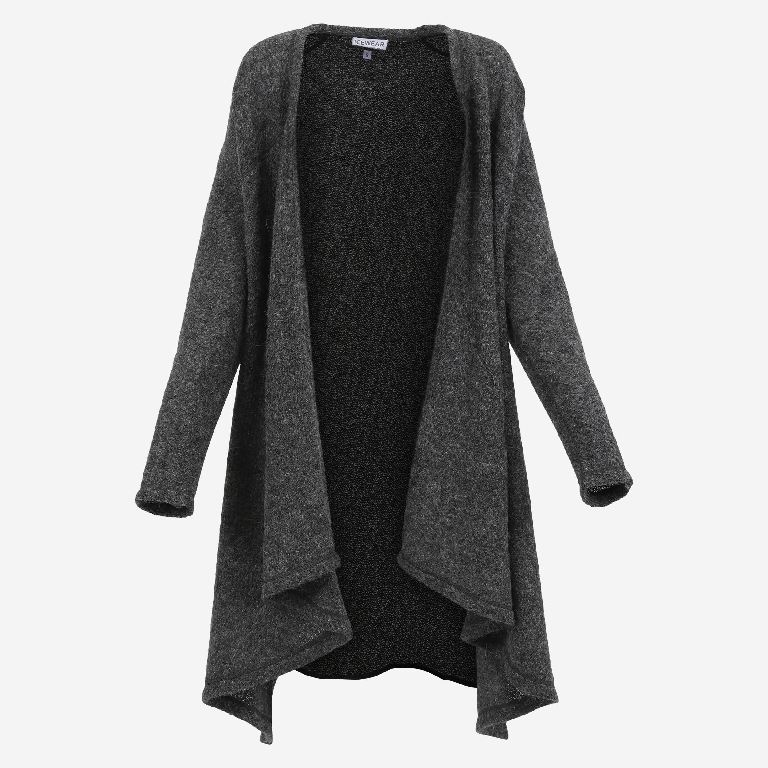 Karen open Icelandic wool long sweater