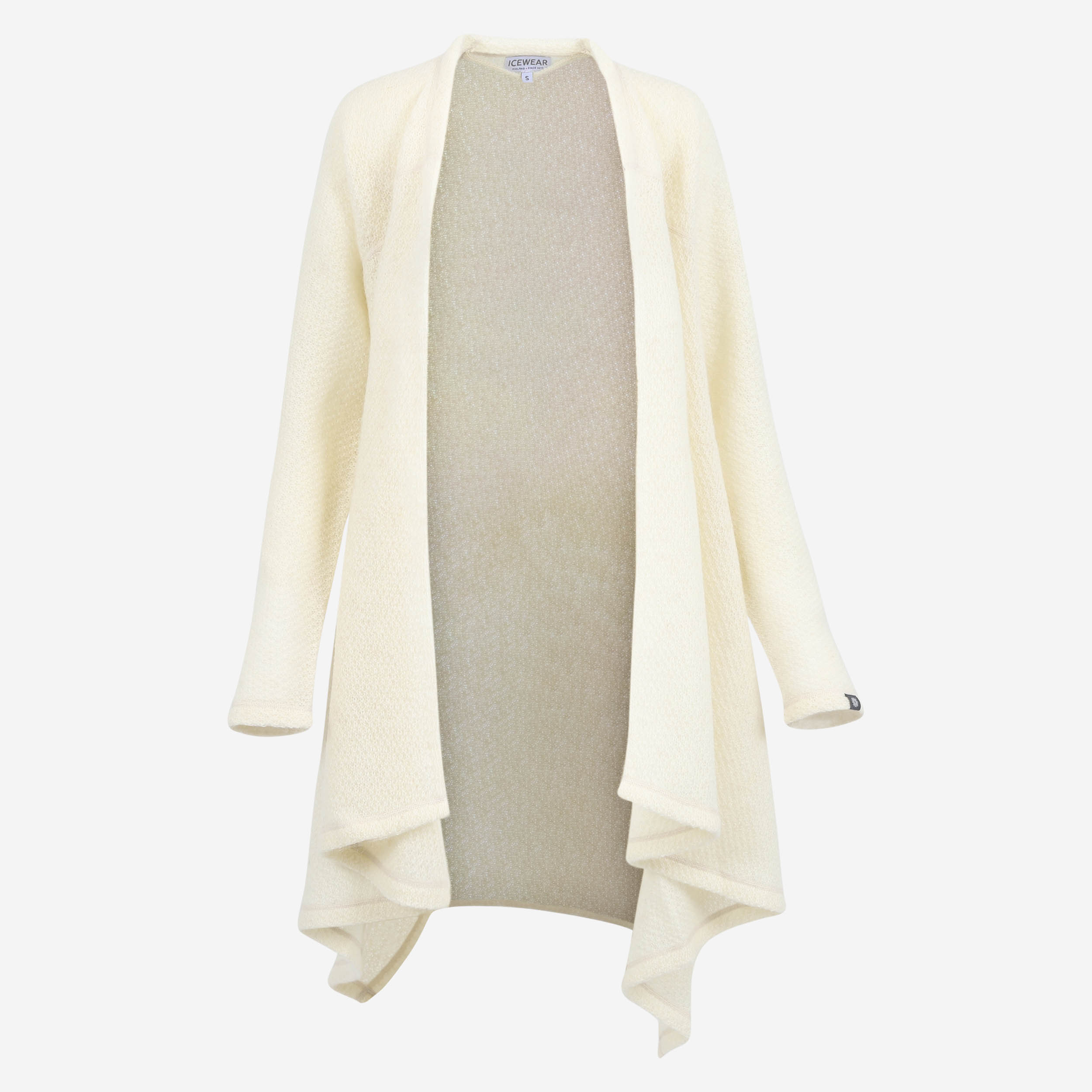 Karen open Icelandic wool long sweater