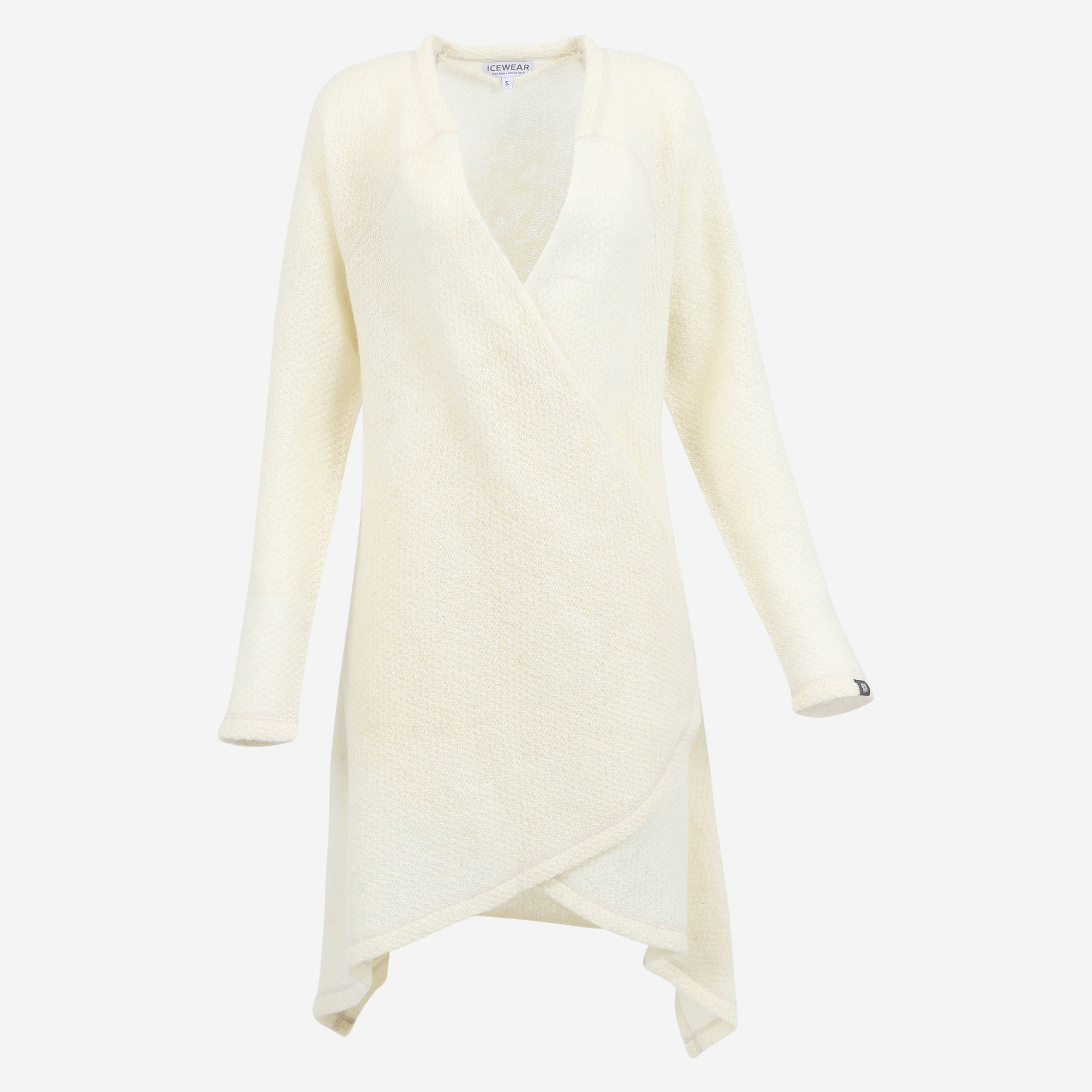 Karen open Icelandic wool long sweater