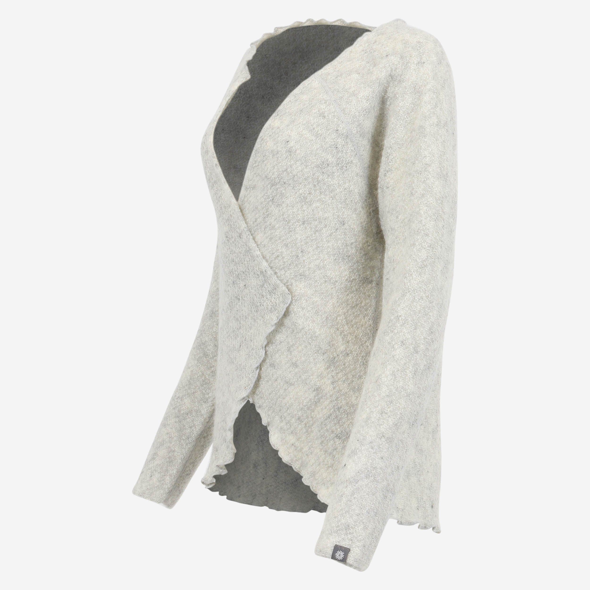 Kata open Icelandic wool sweater