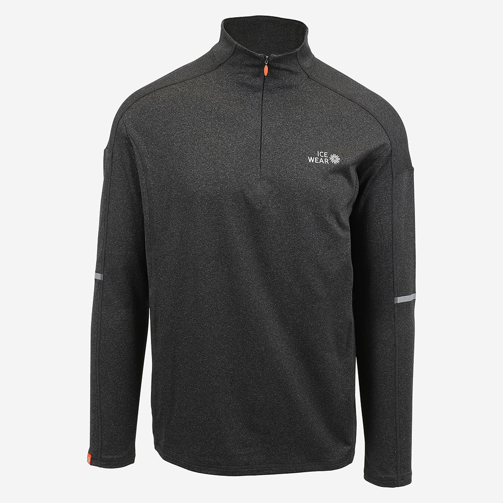 Kjölur hálfrennd flíspeysa í herrasniði