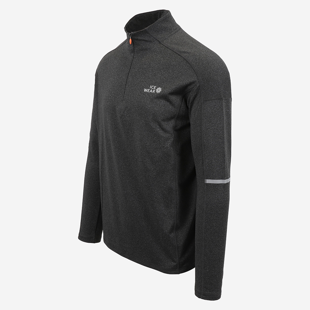 Kjölur hálfrennd flíspeysa í herrasniði