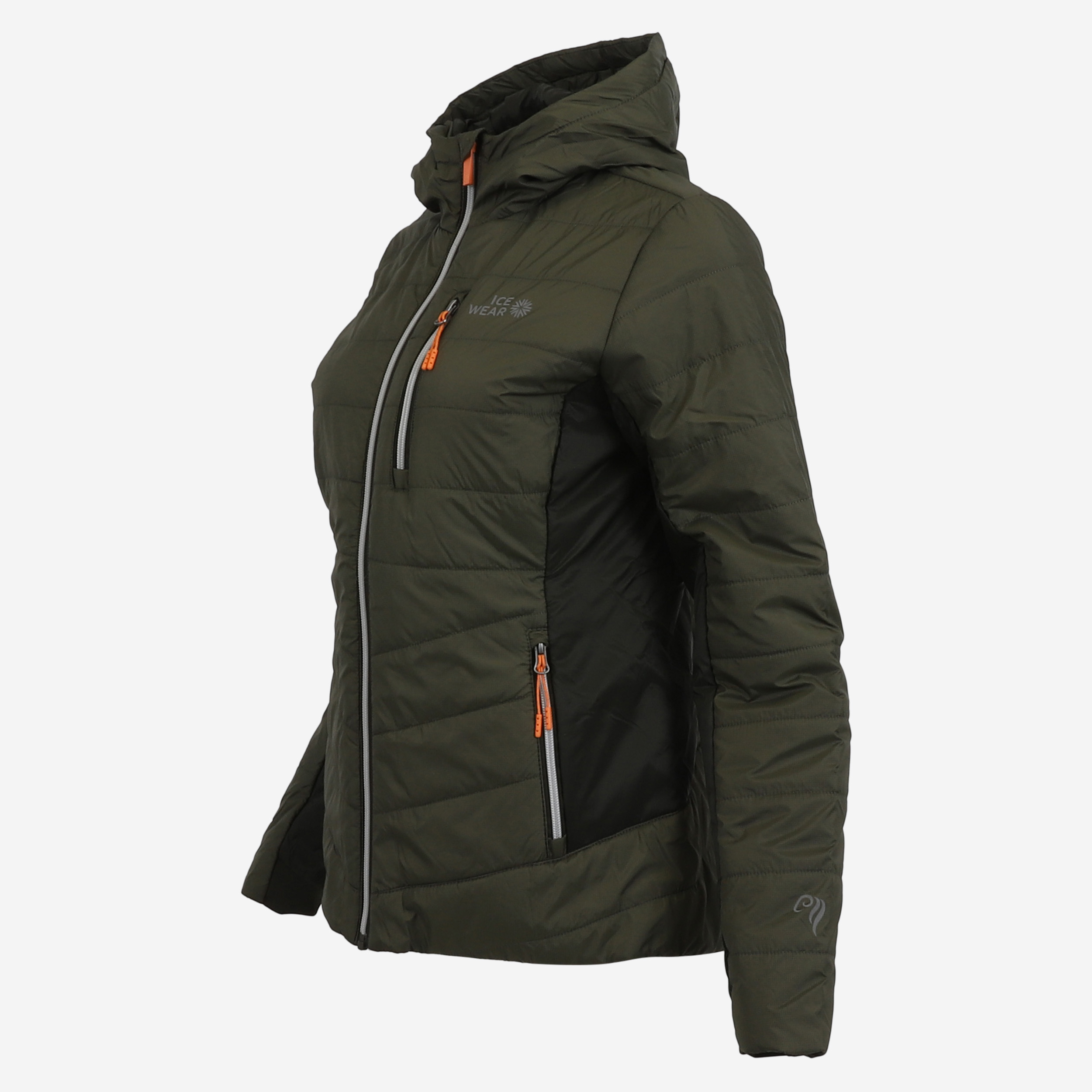 Langjökull dömujakki með íslenskri ullarfyllingu