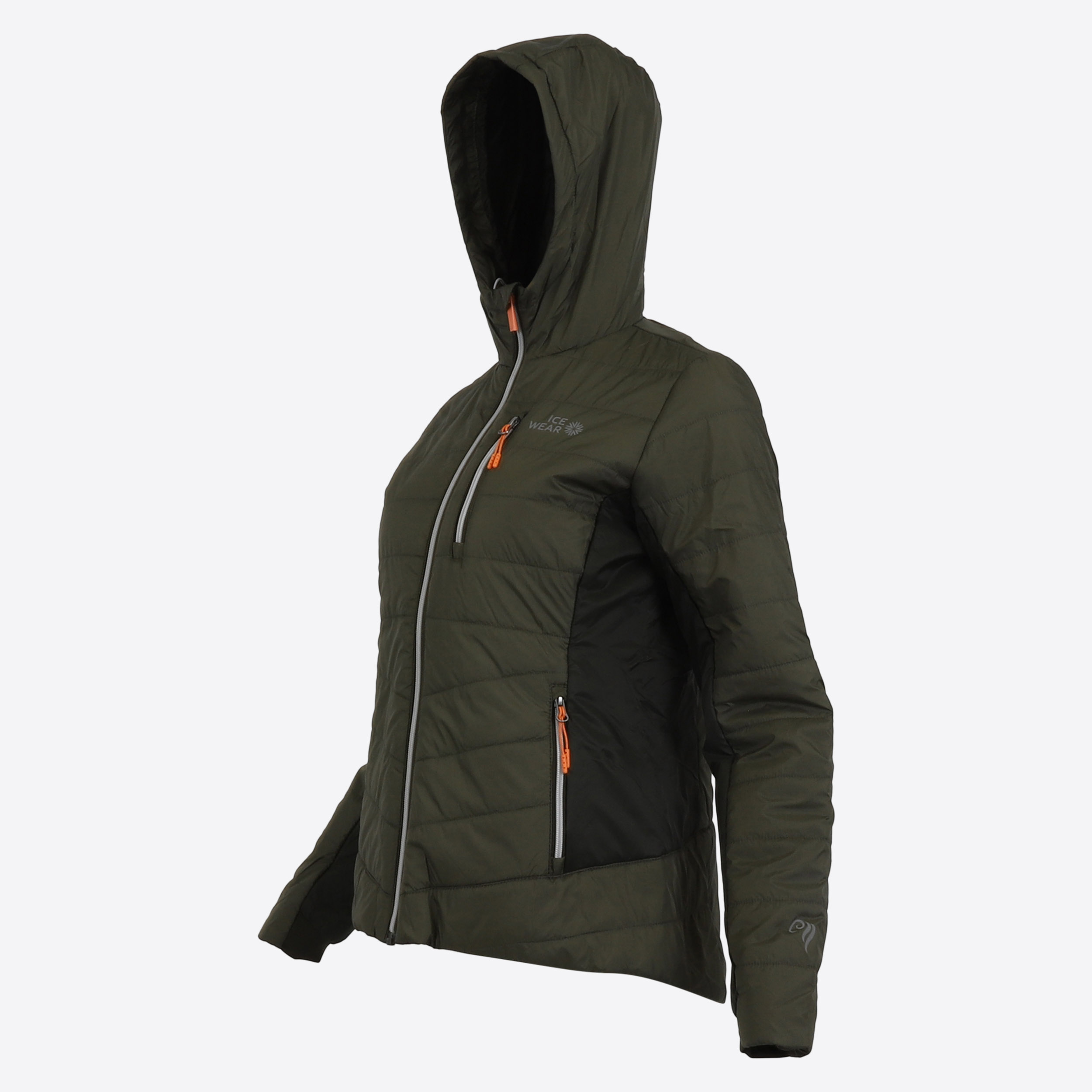 Langjökull dömujakki með íslenskri ullarfyllingu