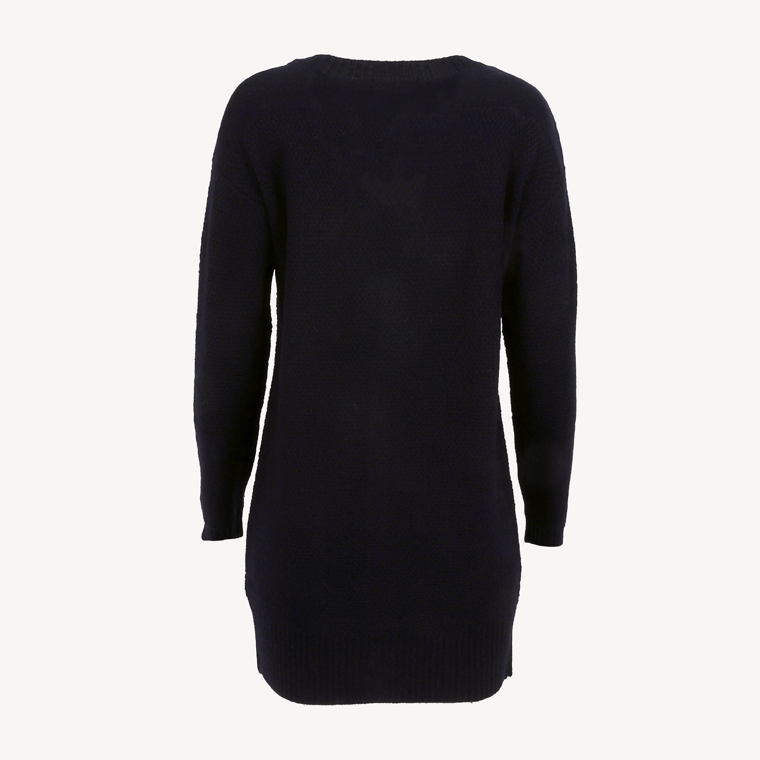 Mæja lange Wollstrickjacke