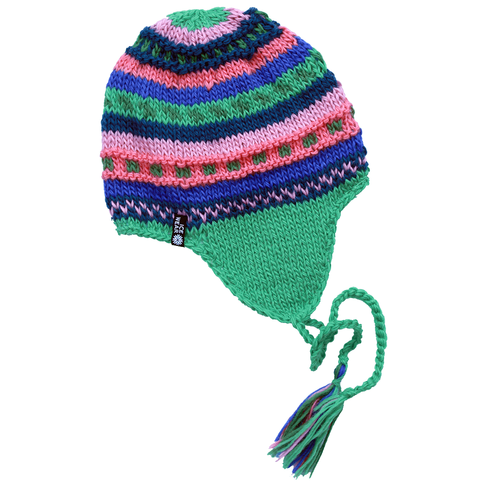 MAGNEY Hand knitted wool helmet